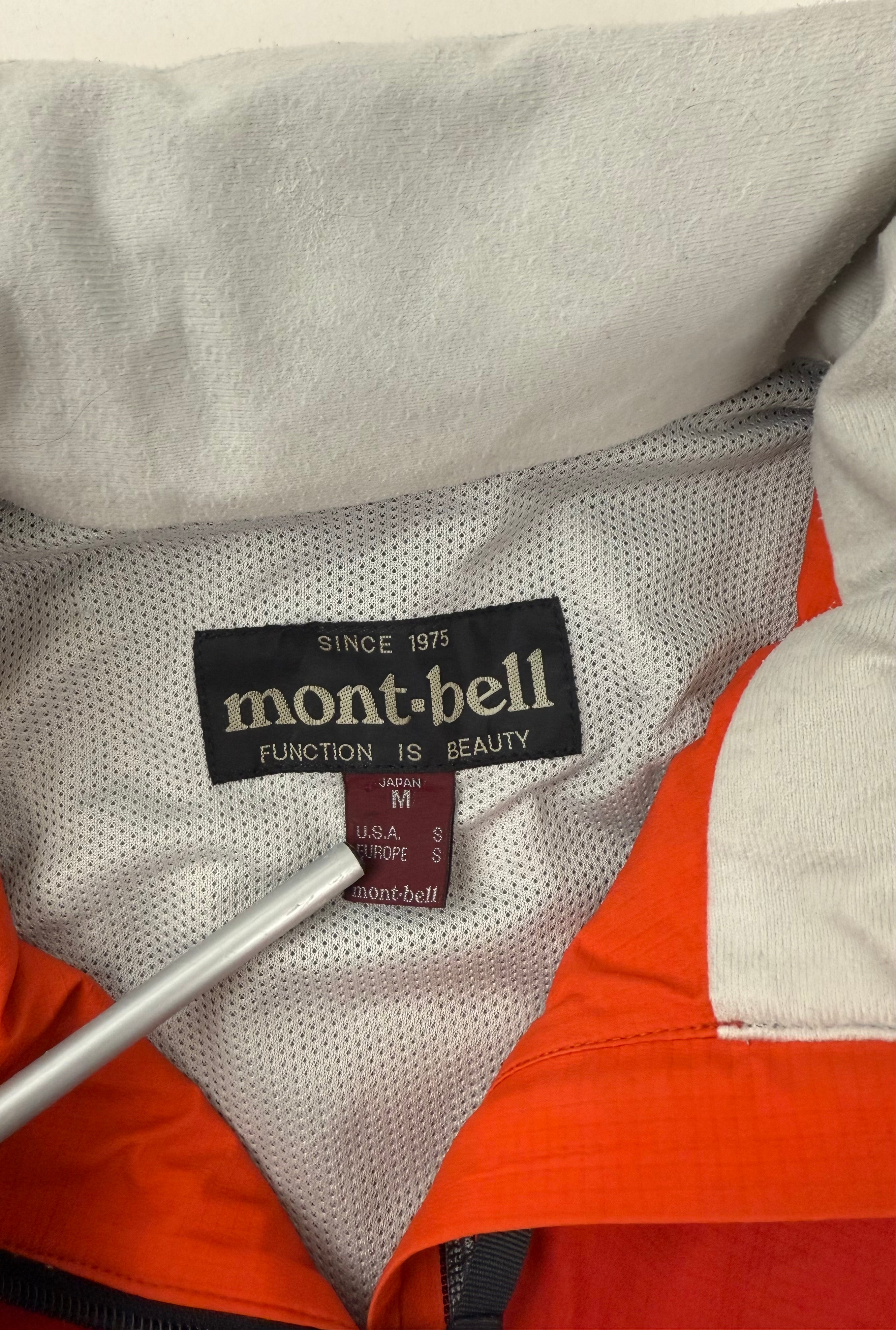 Vintage Mont-Bell Shell Jacket Orange