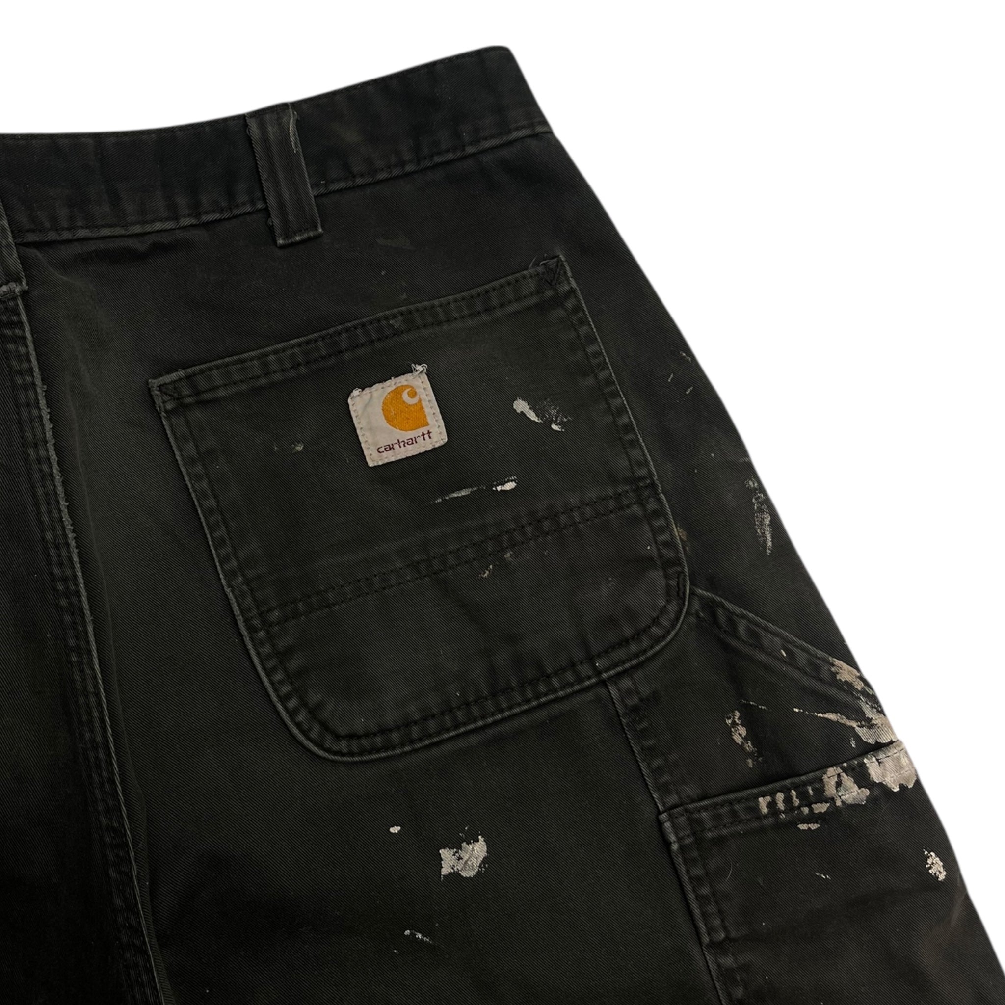 Vintage Carhartt Carpenter Pants Washed Black