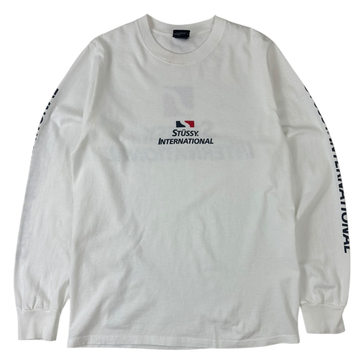 Stussy International Long Sleeve T-Shirt White