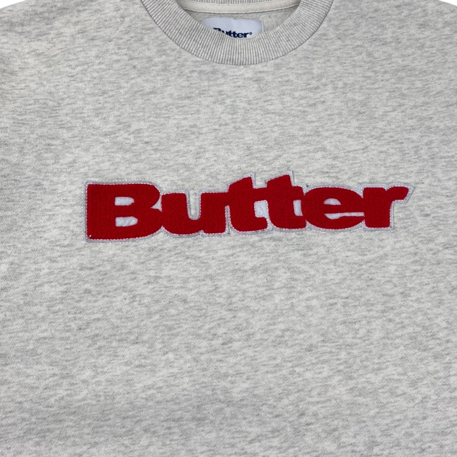 Butter Goods Chenille Logo Crewneck