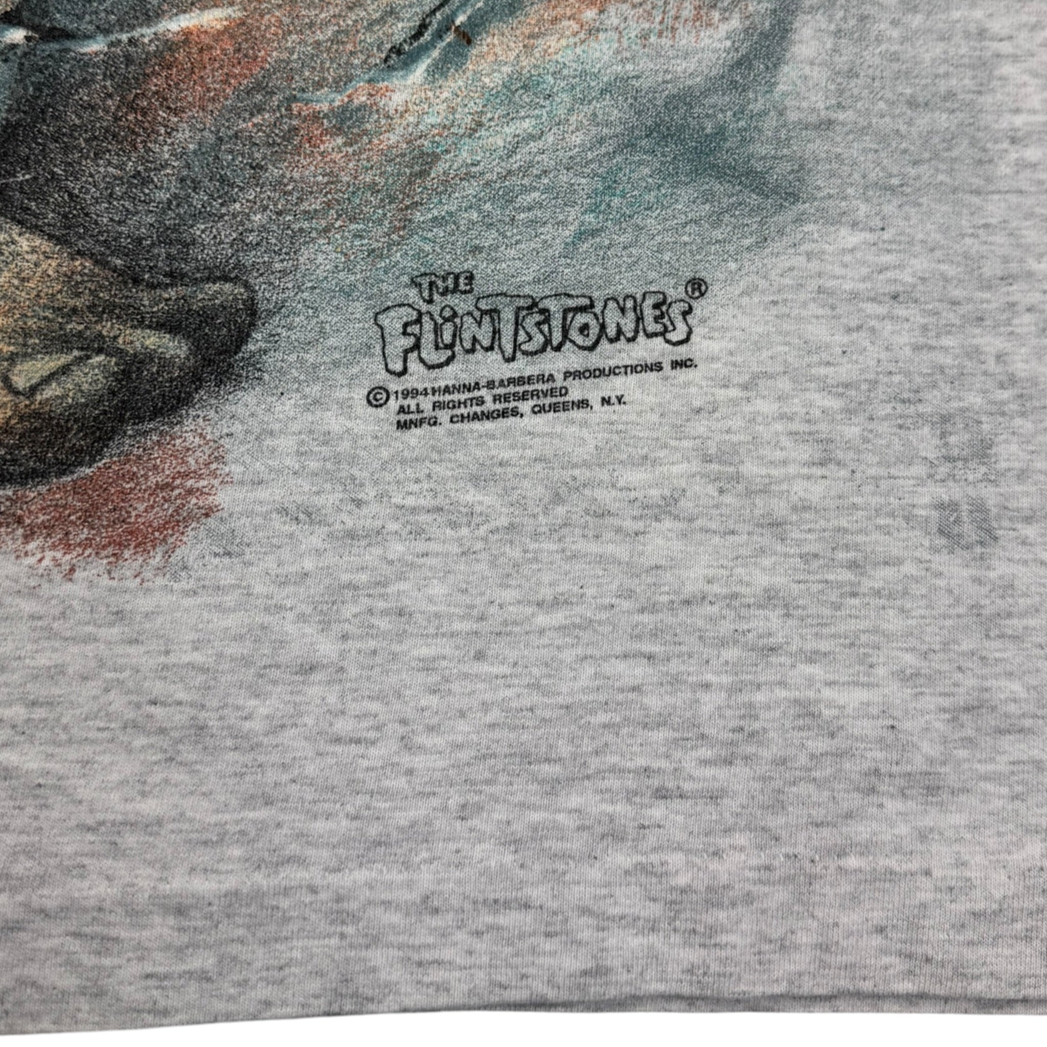 1994 The Flintstones Fred Cartoon T-Shirt