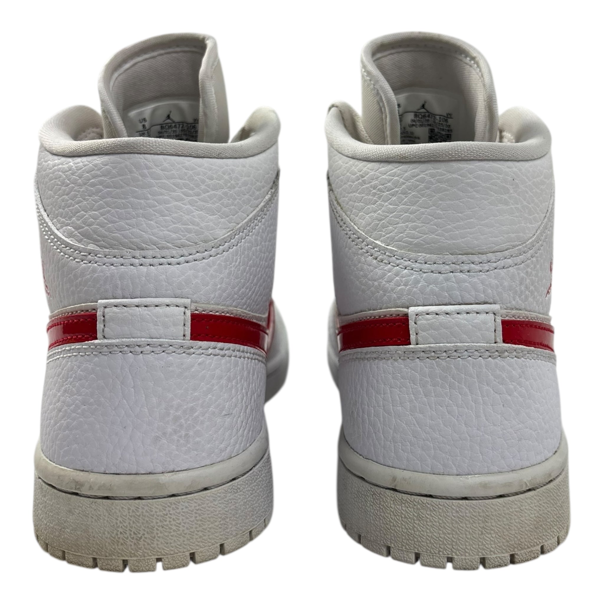 Jordan 1 Mid White University Red (W) (Used)