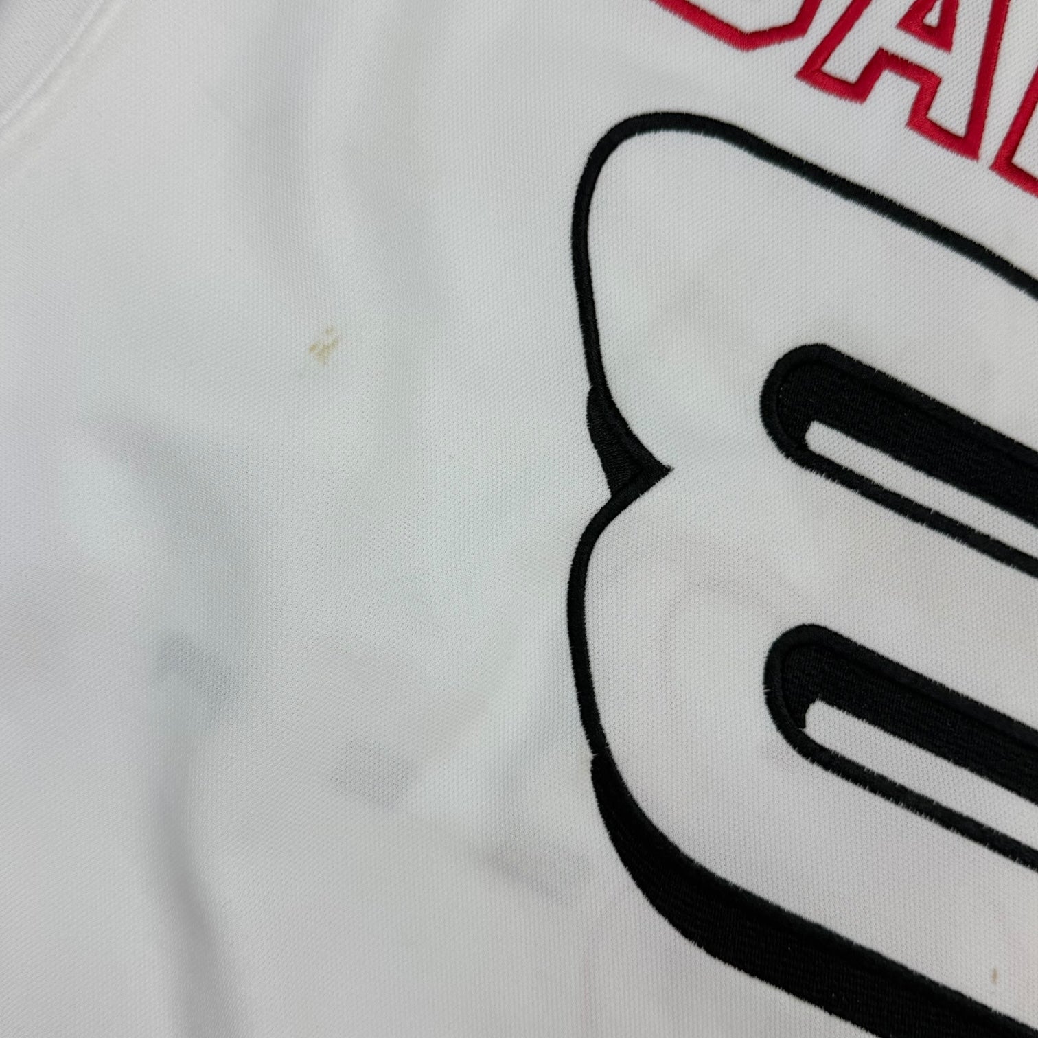 Vintage Budweiser Dale Earnhardt Jr L/S Jersey White/Red