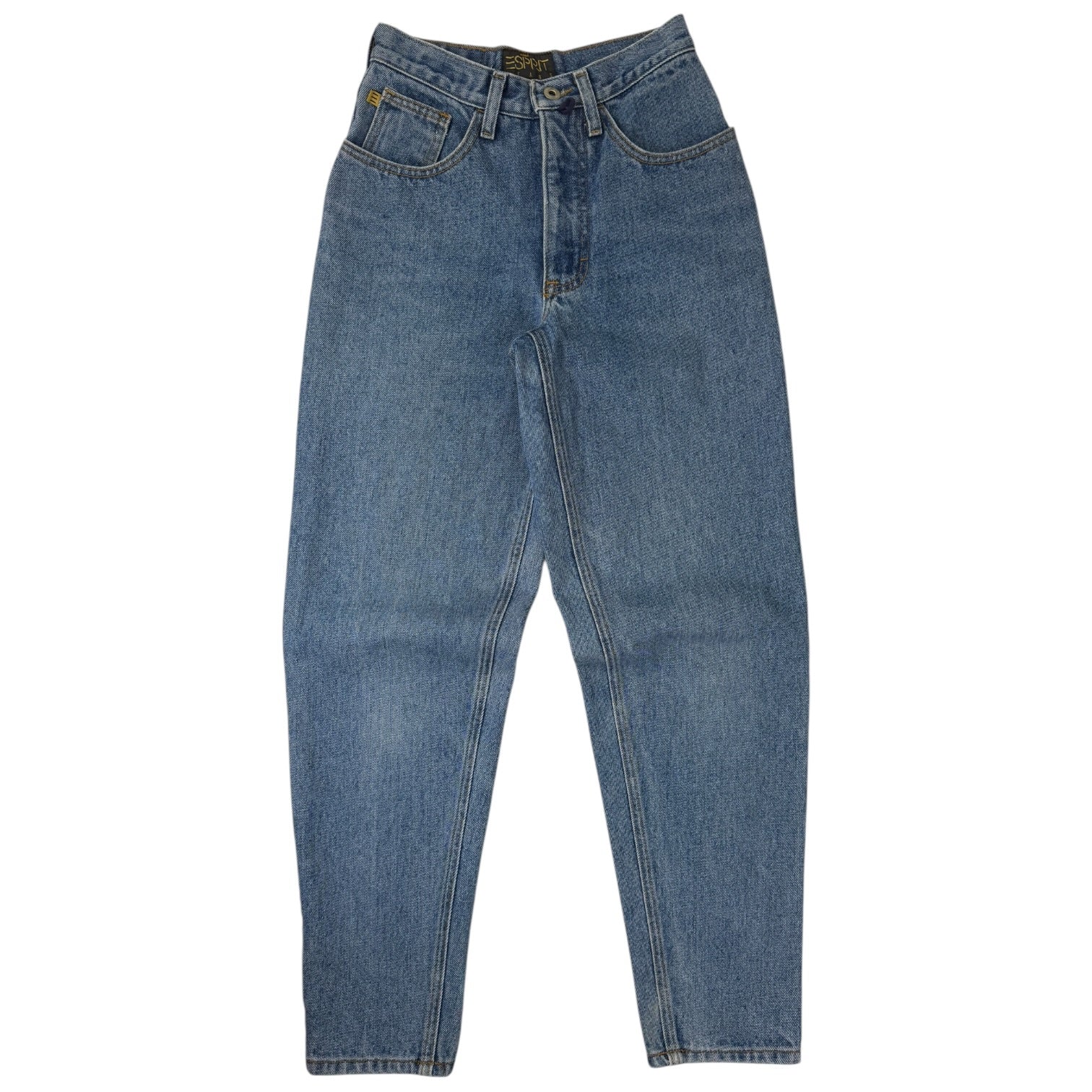 (W) Vintage ESPRIT Jeans Tapered Denim Medium Wash