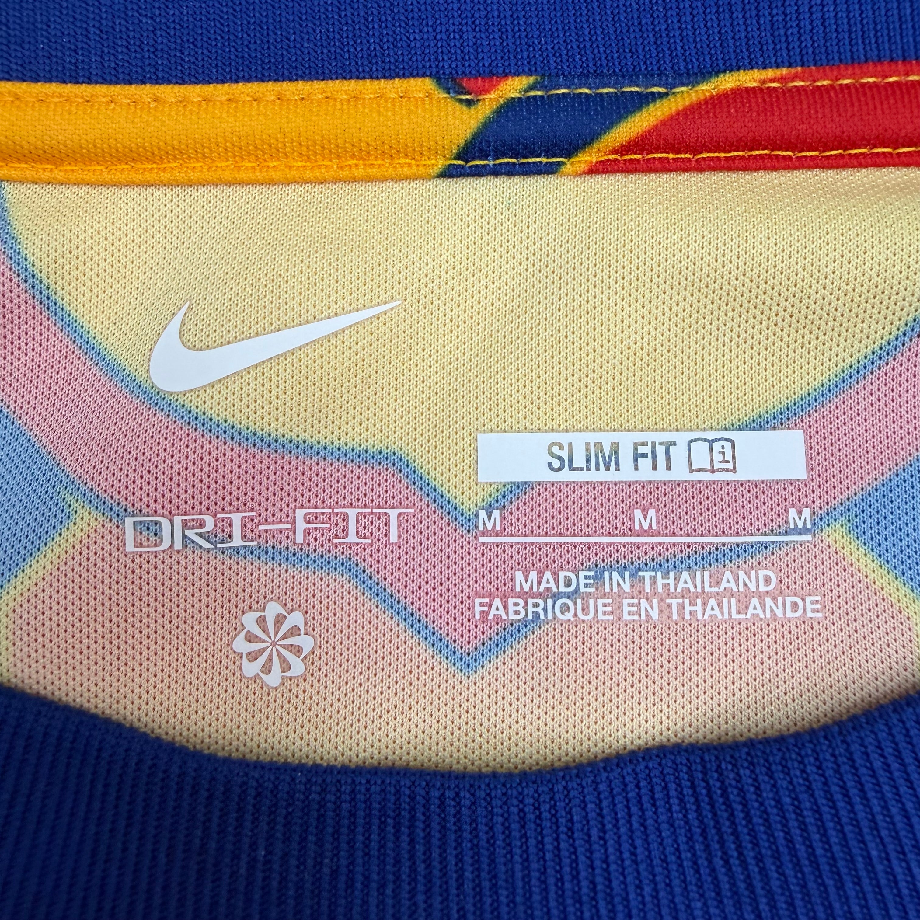 2023/24 Nike FC Barcelona Pre Match Shirt Yellow
