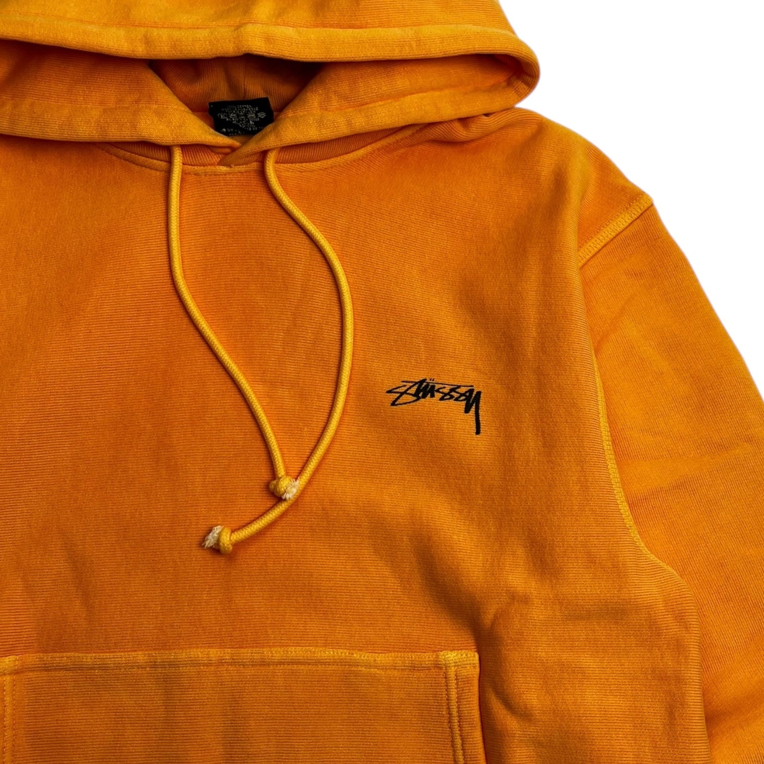 Stüssy Smooth Stock Pigment Dyed Hoodie Orange