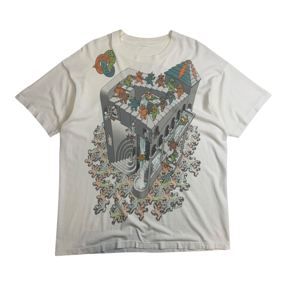 Vintage Grateful Dead x MC Escher T-Shirt White