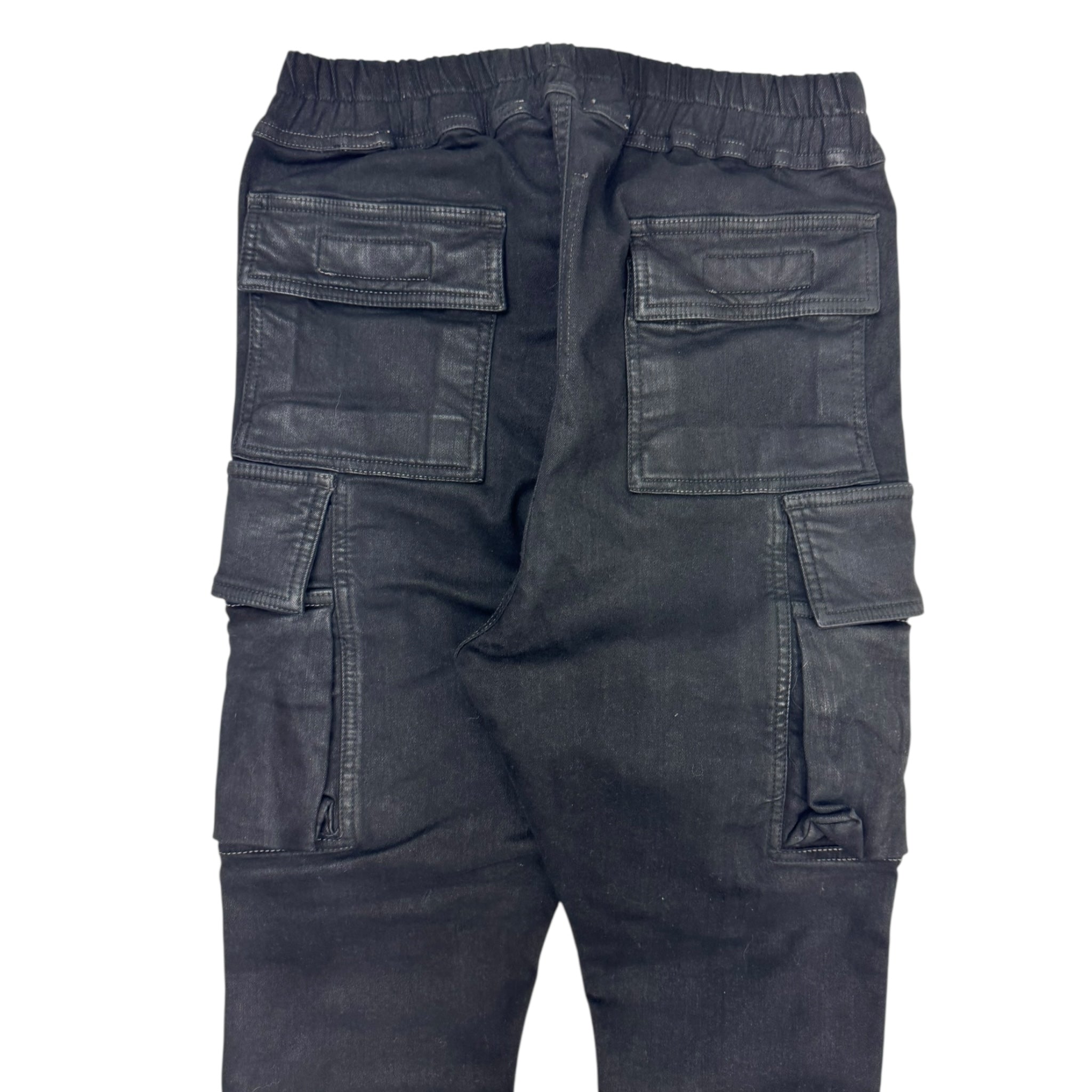 DRKSHDW Rick Owens Denim Mastodon Cut In Black