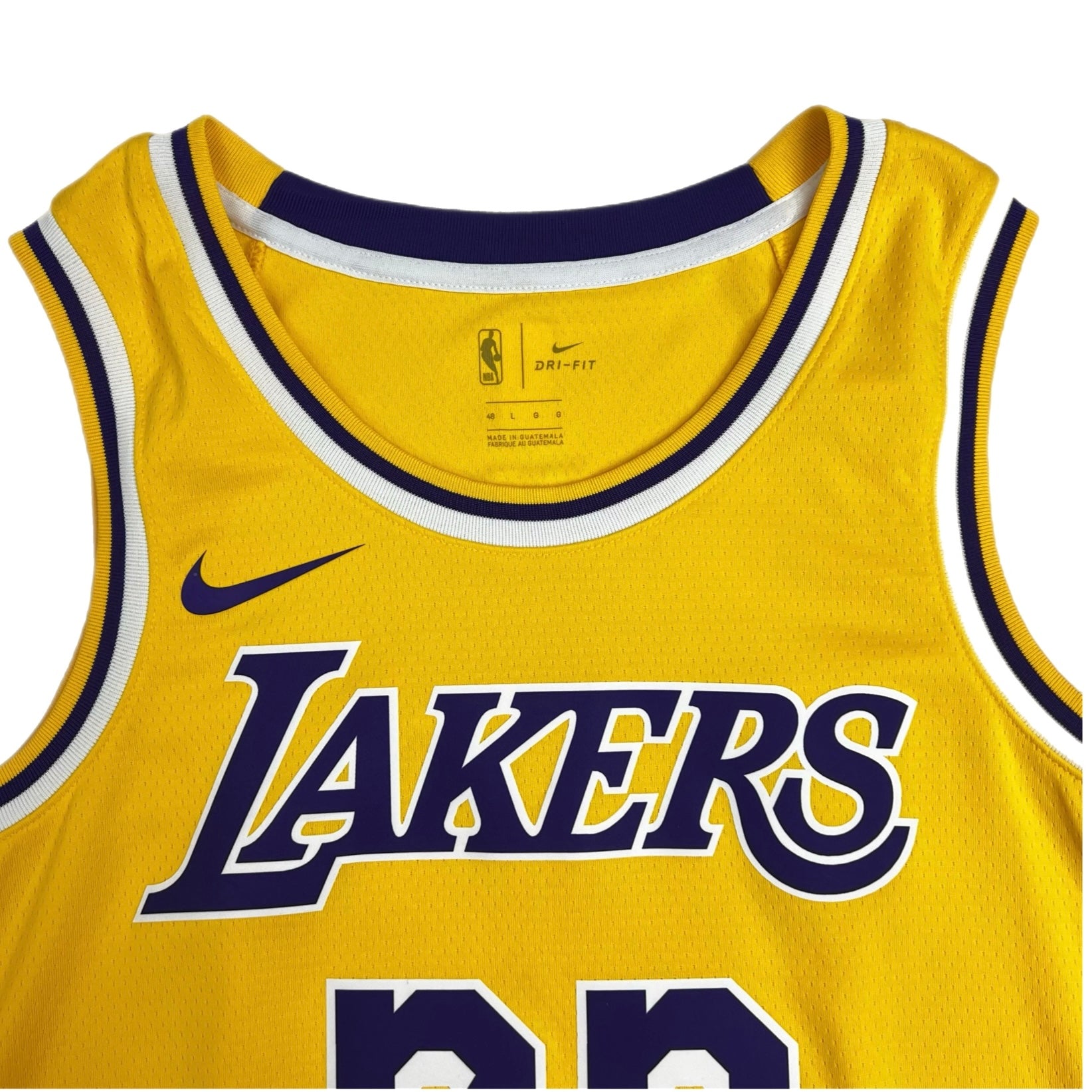 Lakers LeBron James Home Jersey