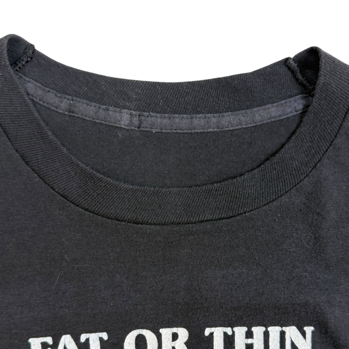 Vintage 1989 Baggy Condoms “One Size Fits All” T-Shirt Black