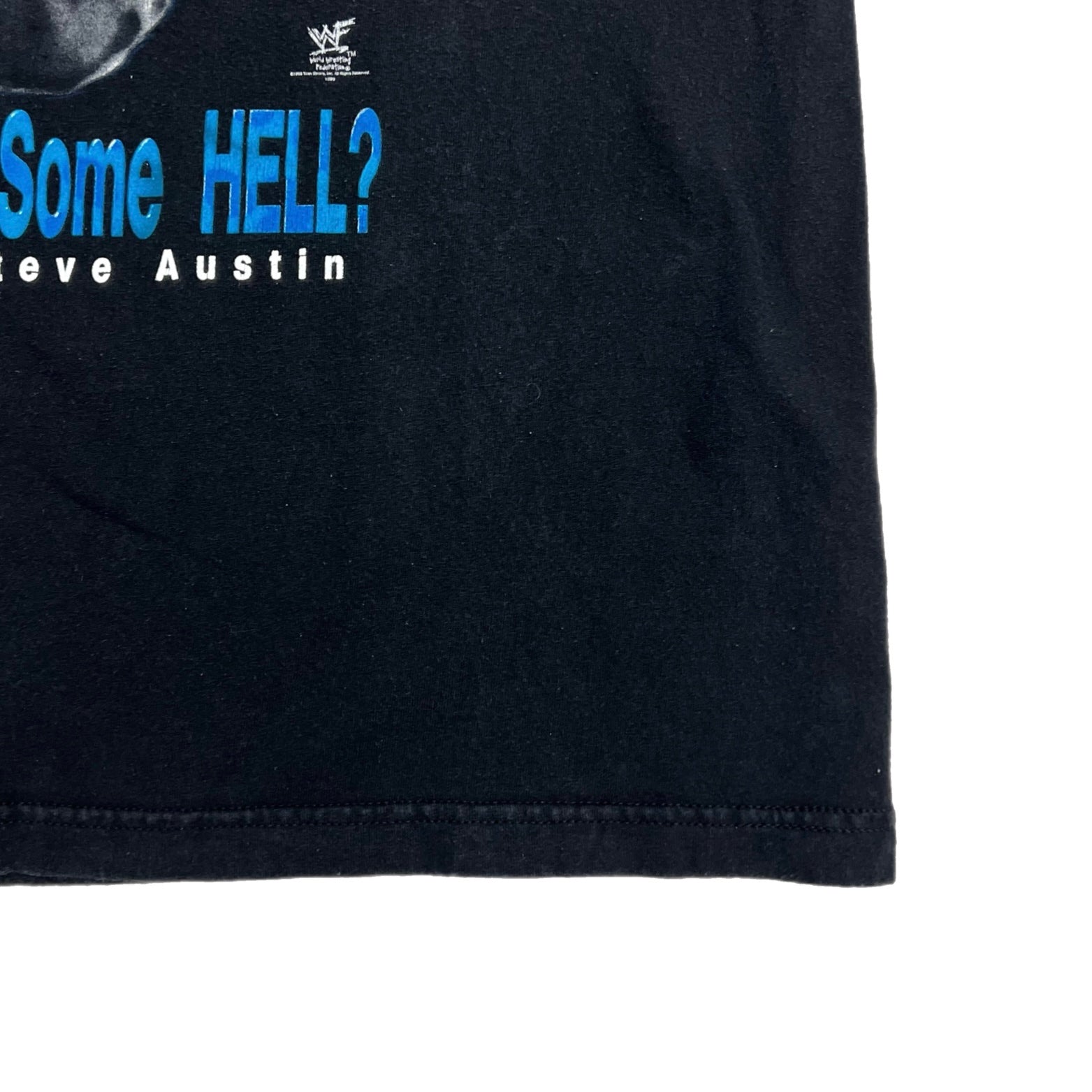 1998 Stone Cold Raise Some Hell Tee Black