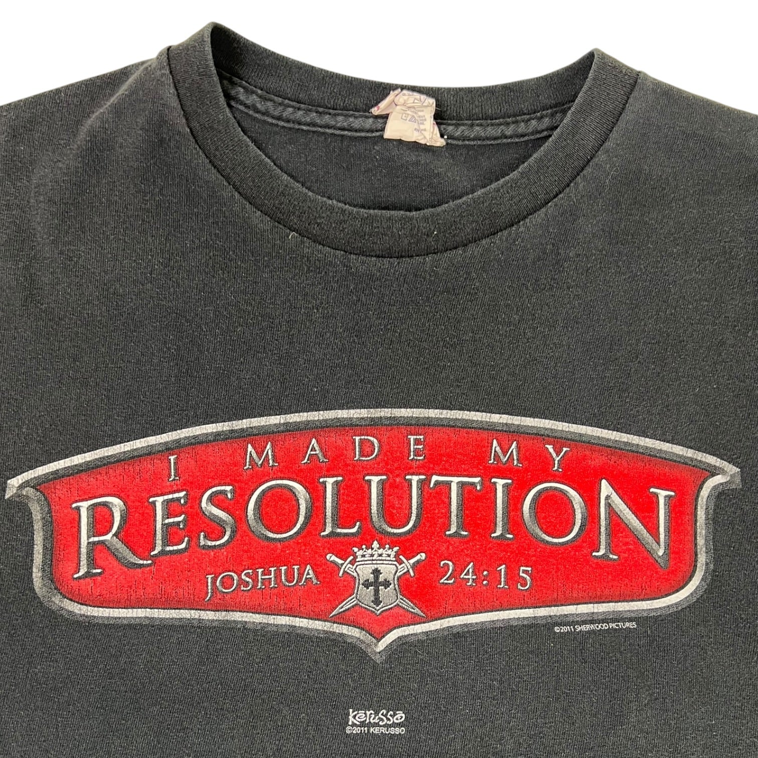 Vintage Kerusso “Courageous” Movie Promo T-Shirt Black