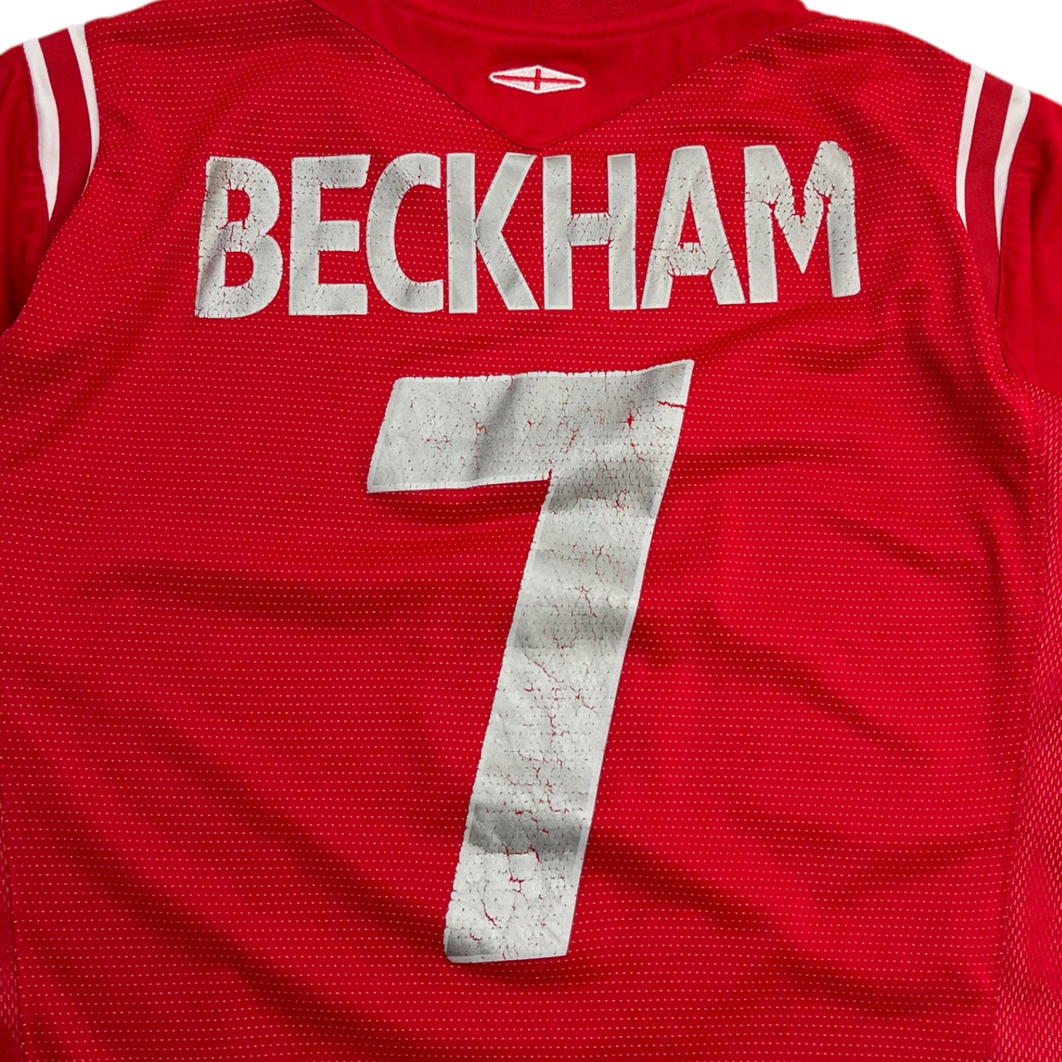 2006 England David Beckham Umbro Jersey