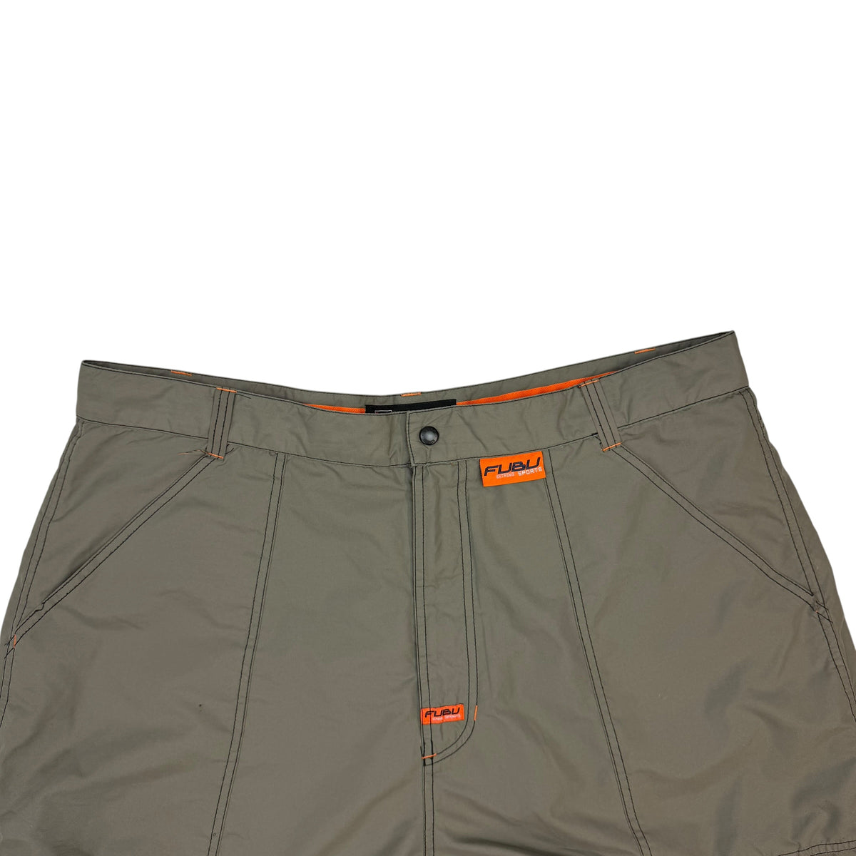 Vintage Fubu Tactical Cargo Pants Tan