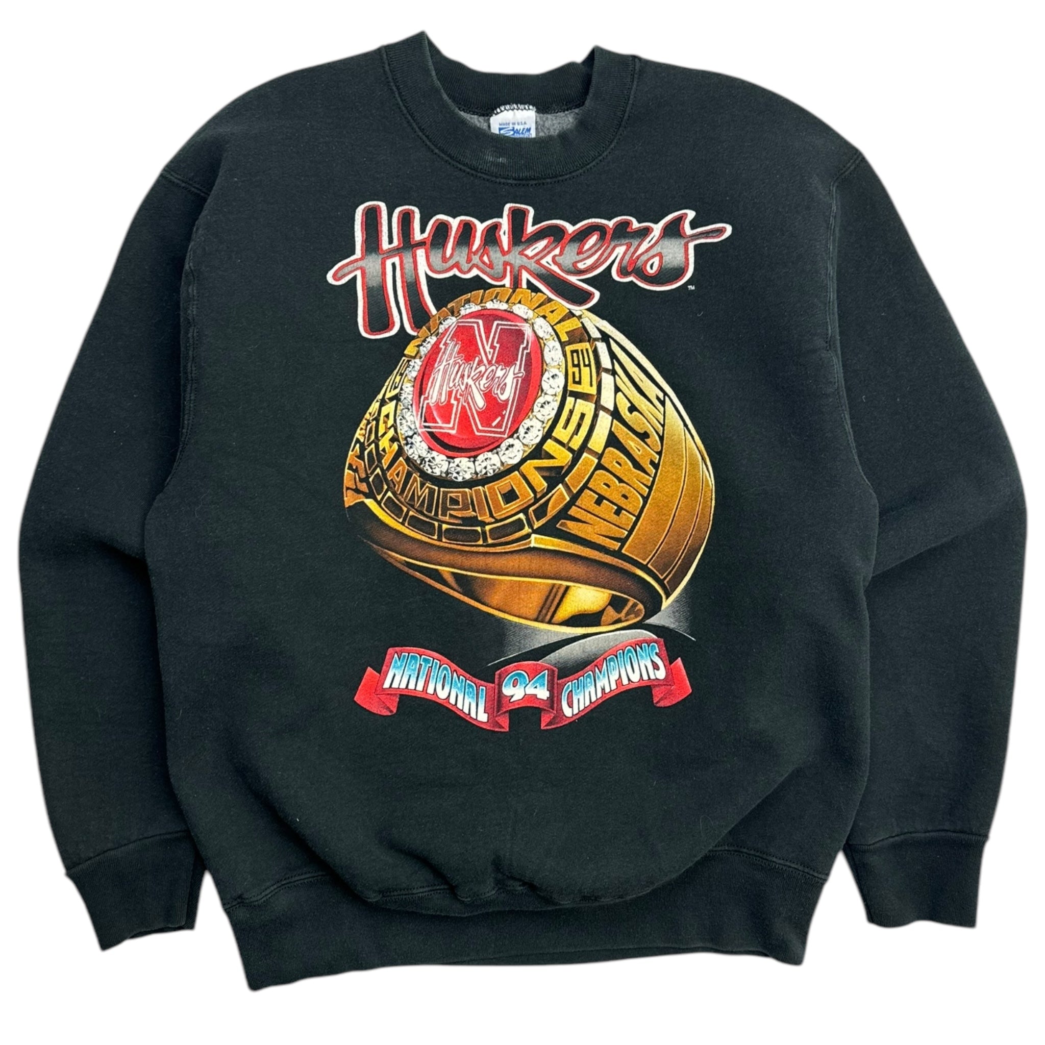 Vintage Huskers Nebraska Crewneck