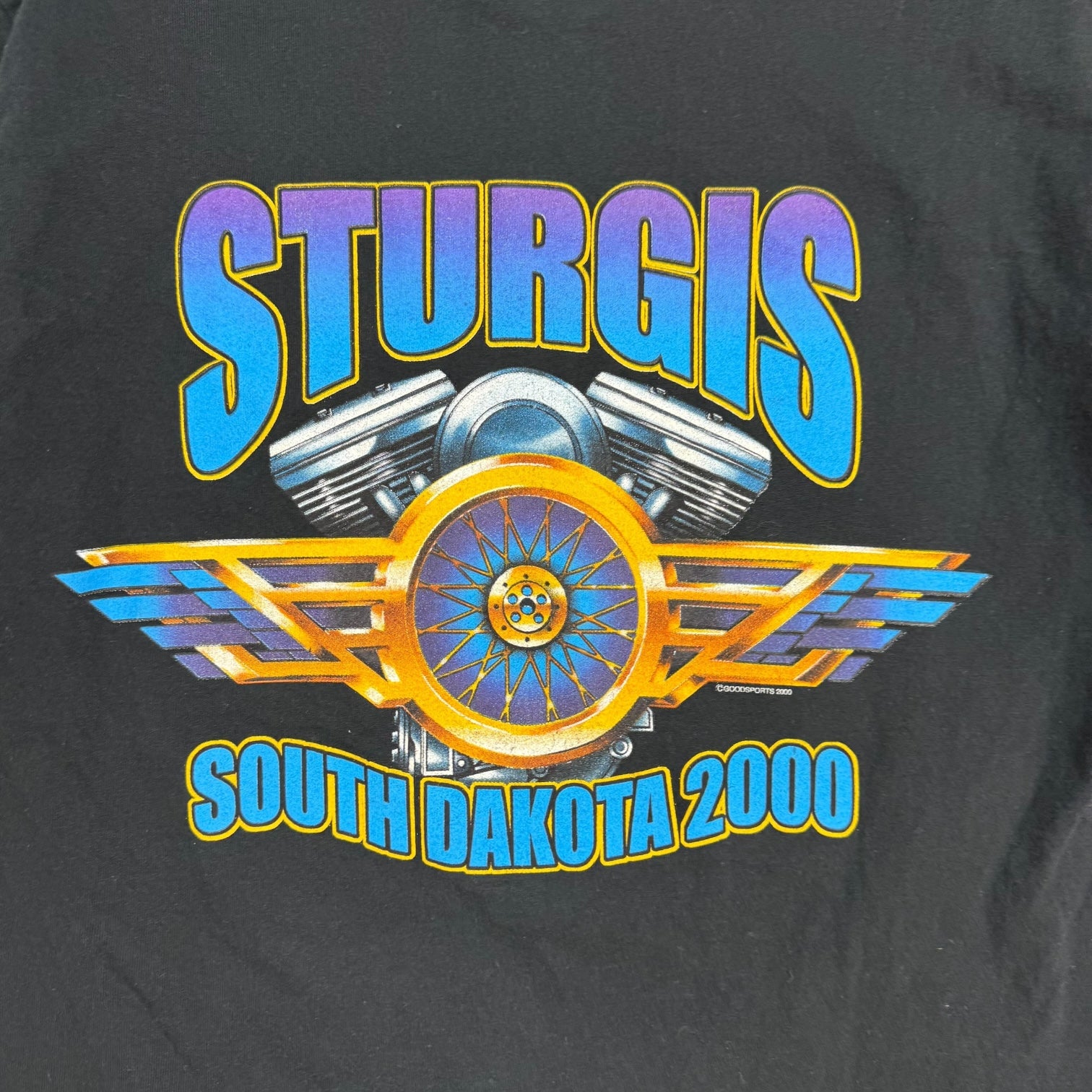 2000 Sturgis Bike Rally ‘Bad Boys Bad Toys’ Tee Black