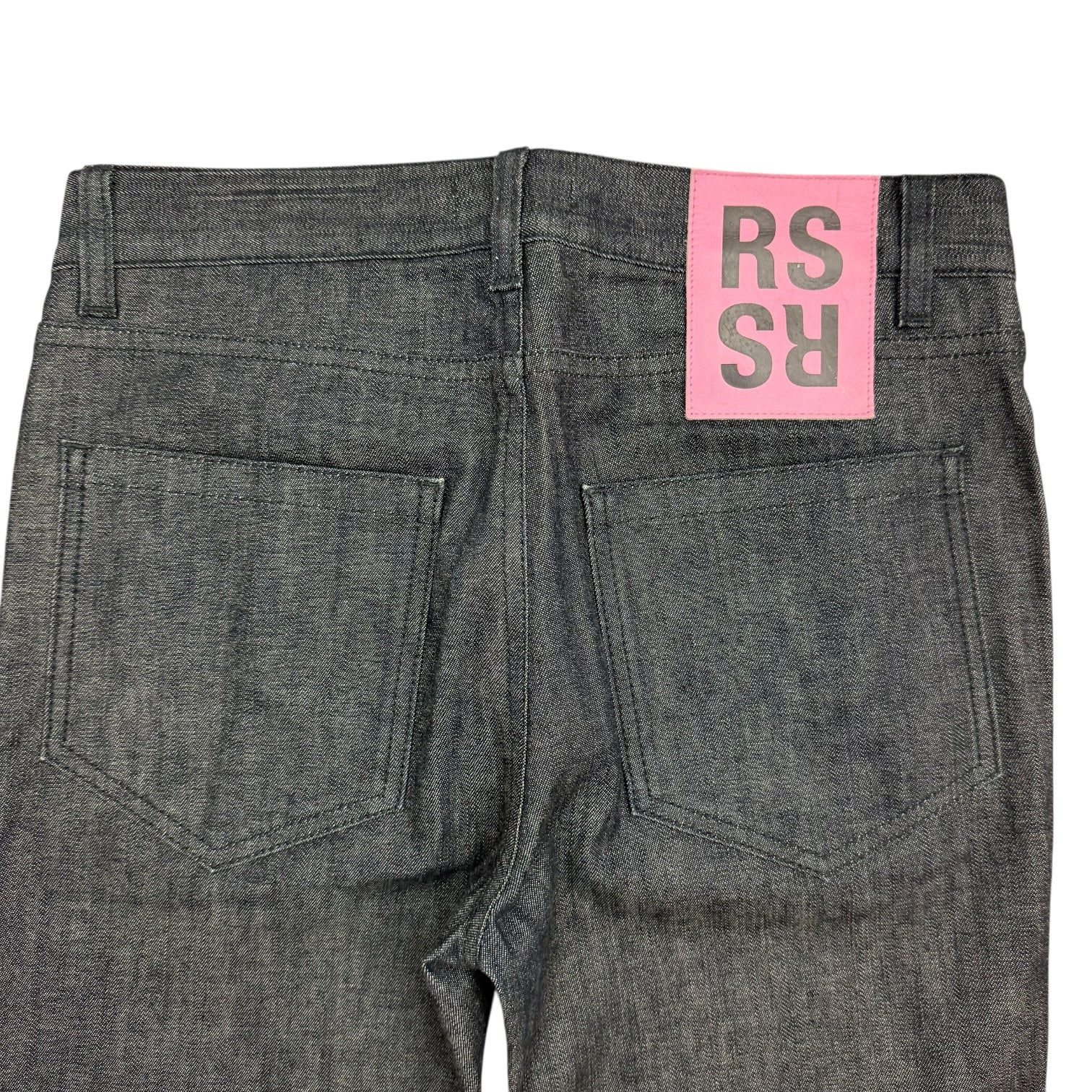 Raf Simmons Skinny Denim Pants Dark Wash