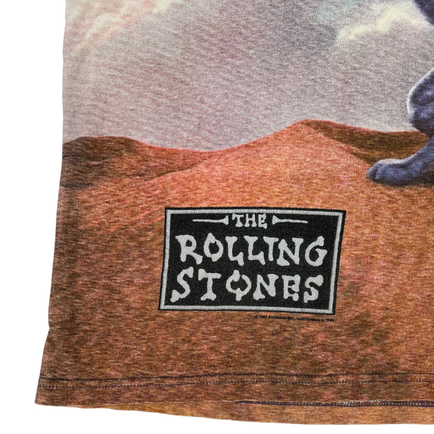 Vintage ‘97 Rolling Stones “Bridges to Babylon” Tour All Over T-Shirt