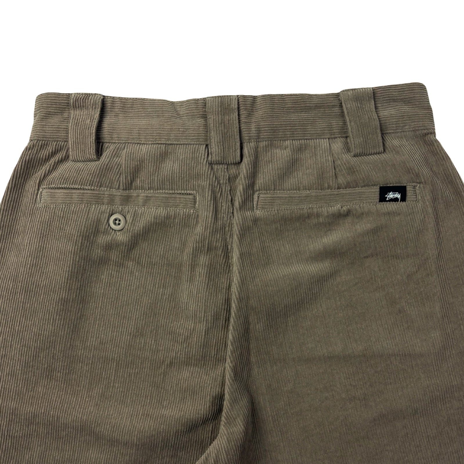 (W) Stussy Corduroy Wide Leg Pant Taupe