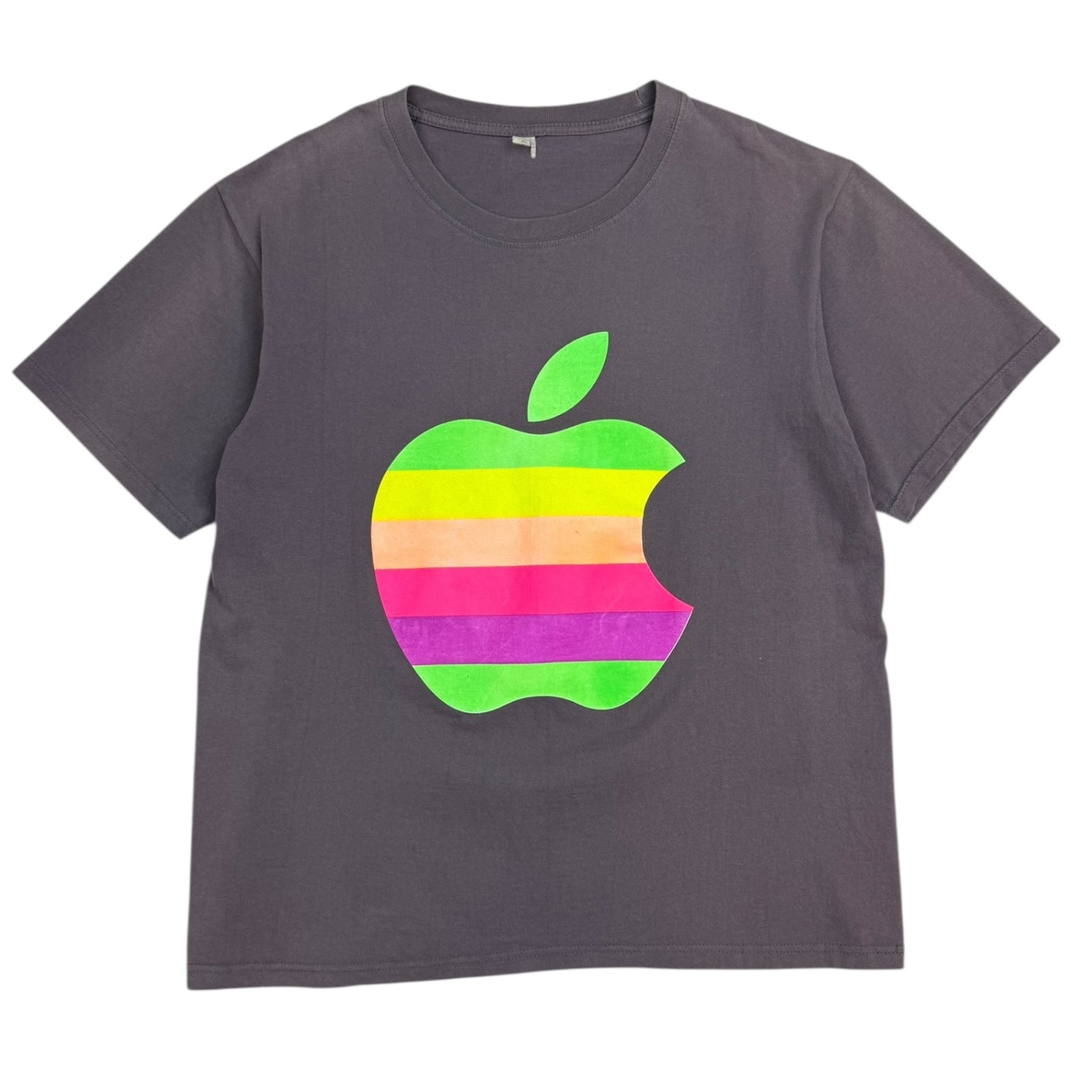 Vintage Apple Computers T-Shirt Dark Grey