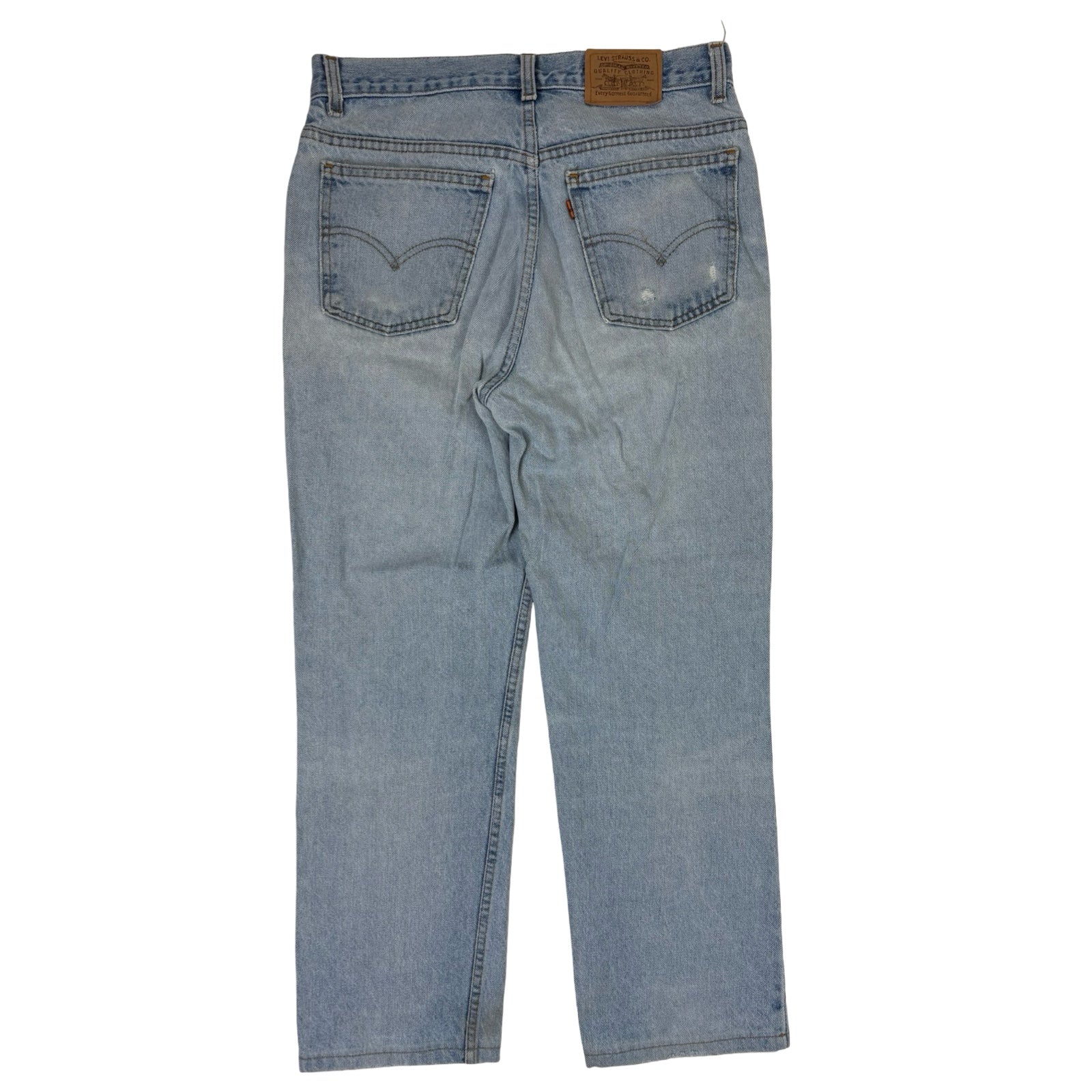 Vintage Levi’s Orange Tab Distressed Light Wash Denim