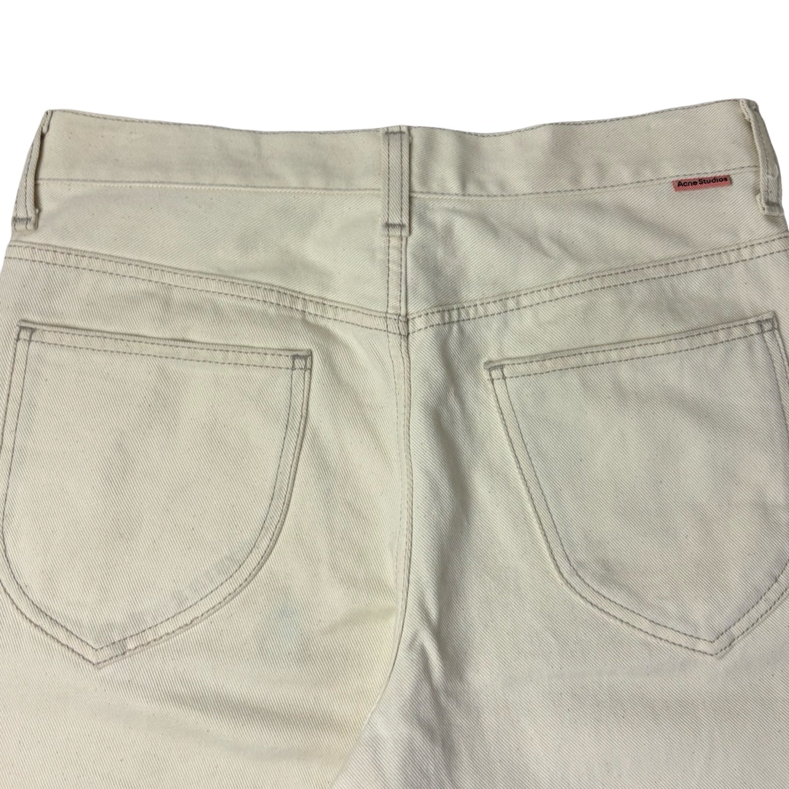 Acne Studios Denim Pant Creme