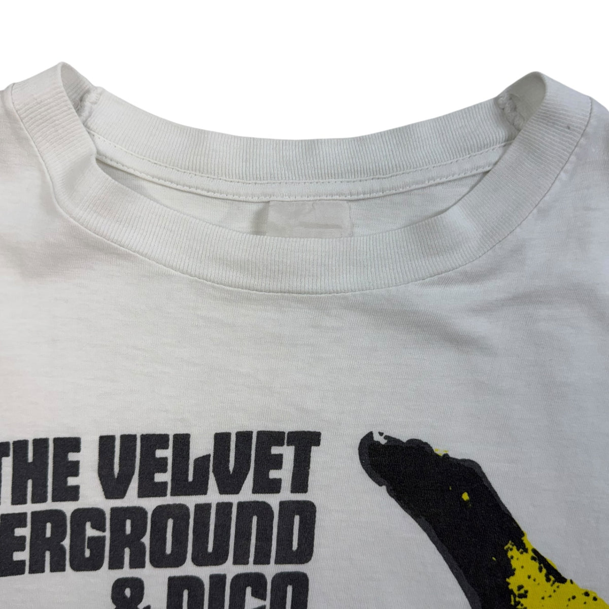 Vintage Velvet Underground Banana T-Shirt White