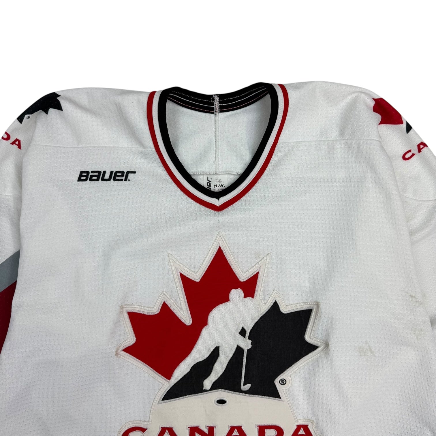 Vintage Bauer Team Canada Hockey Jersey Red/White
