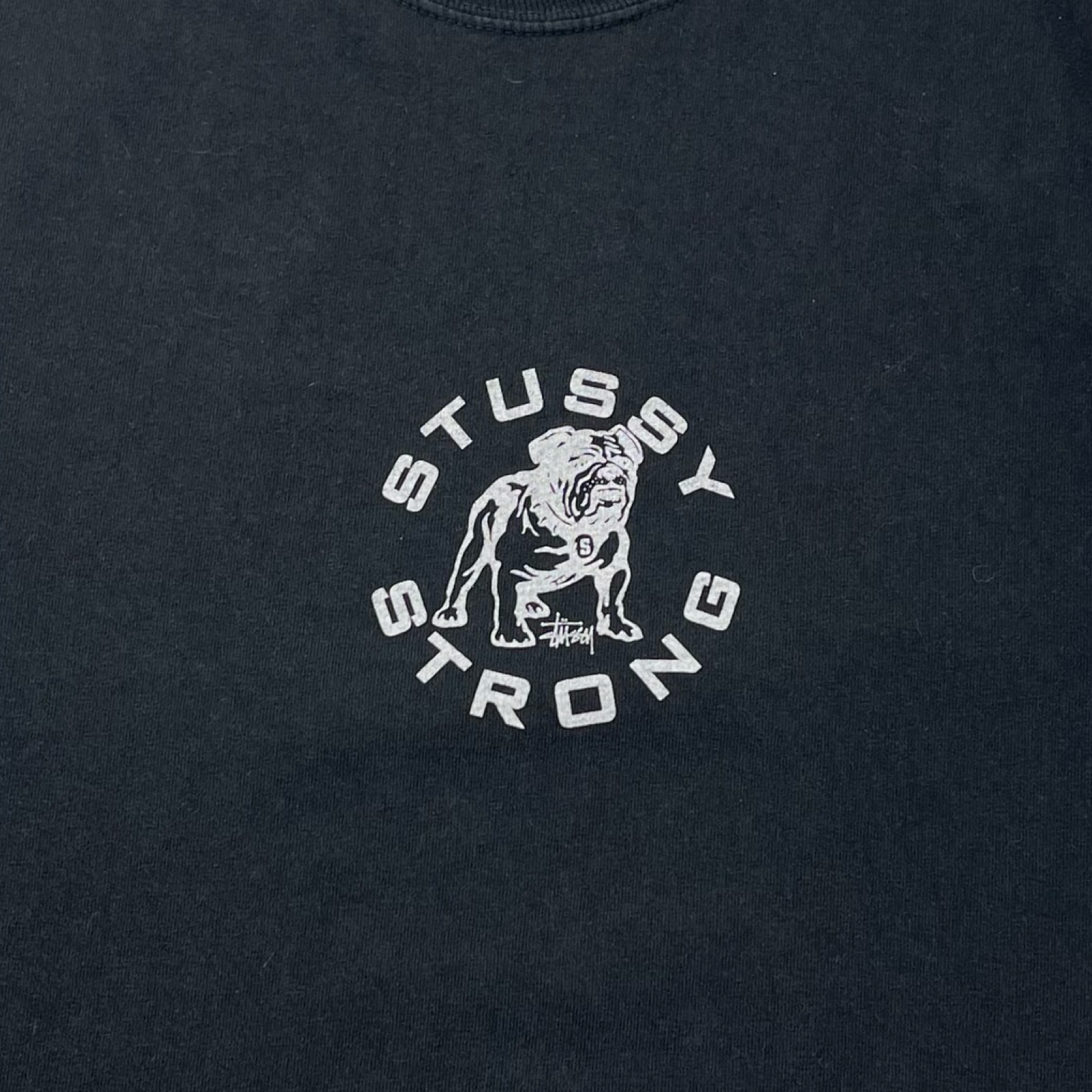 Stussy Strong Mac Pigment Dyed Tee Black