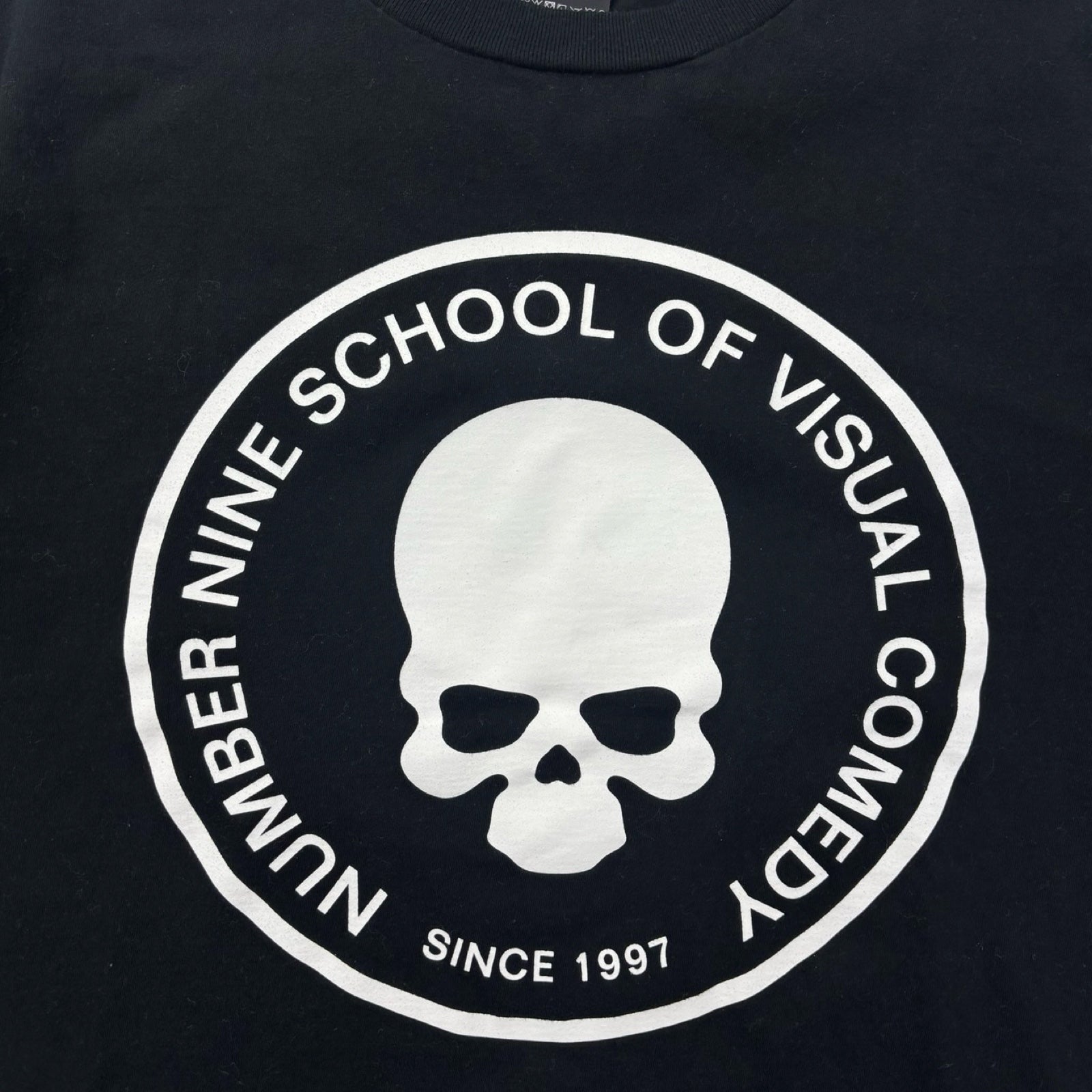 Number (N)ine School Of Visual Comedy Tee Black