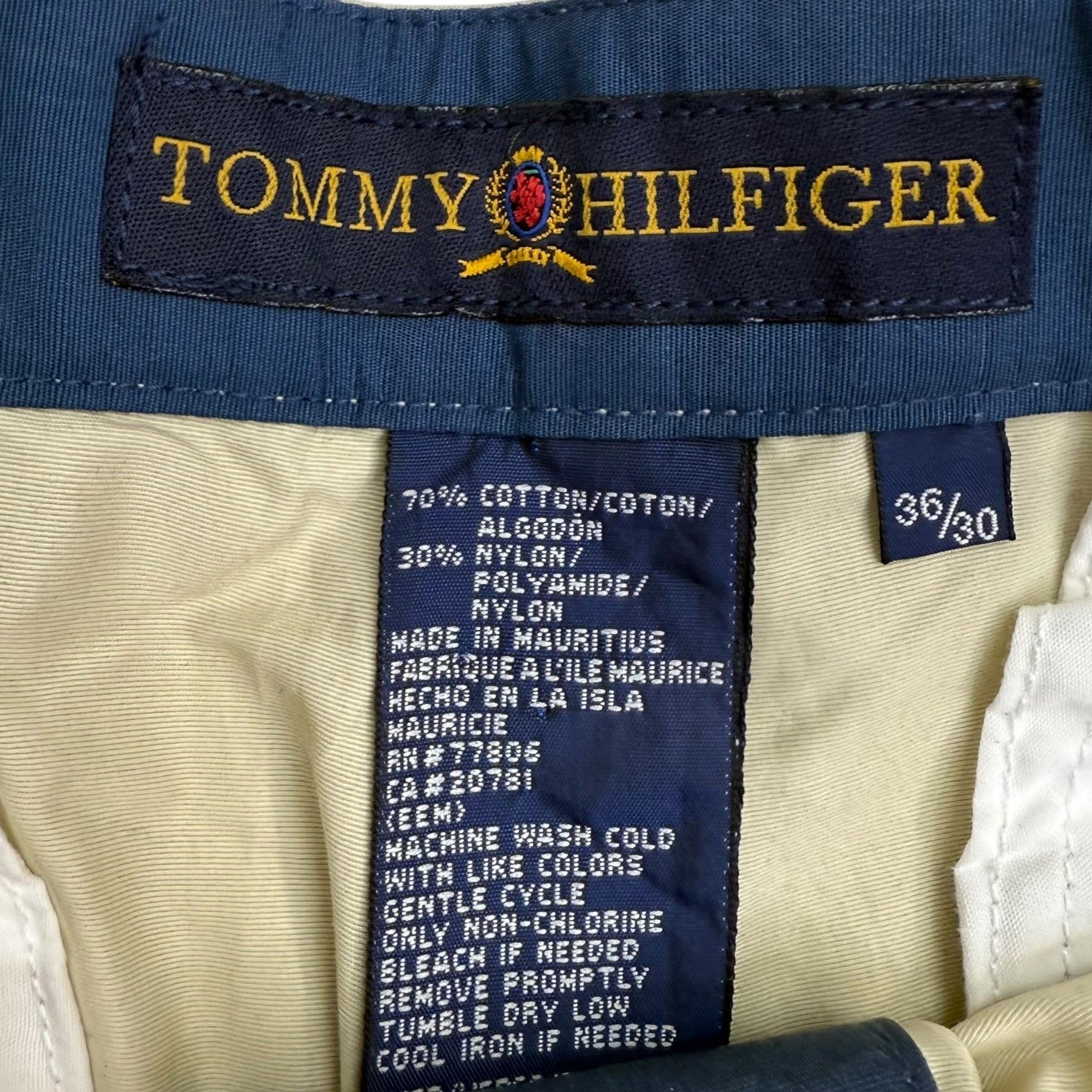Vintage Tommy Hilfiger Cargo Pants Khaki