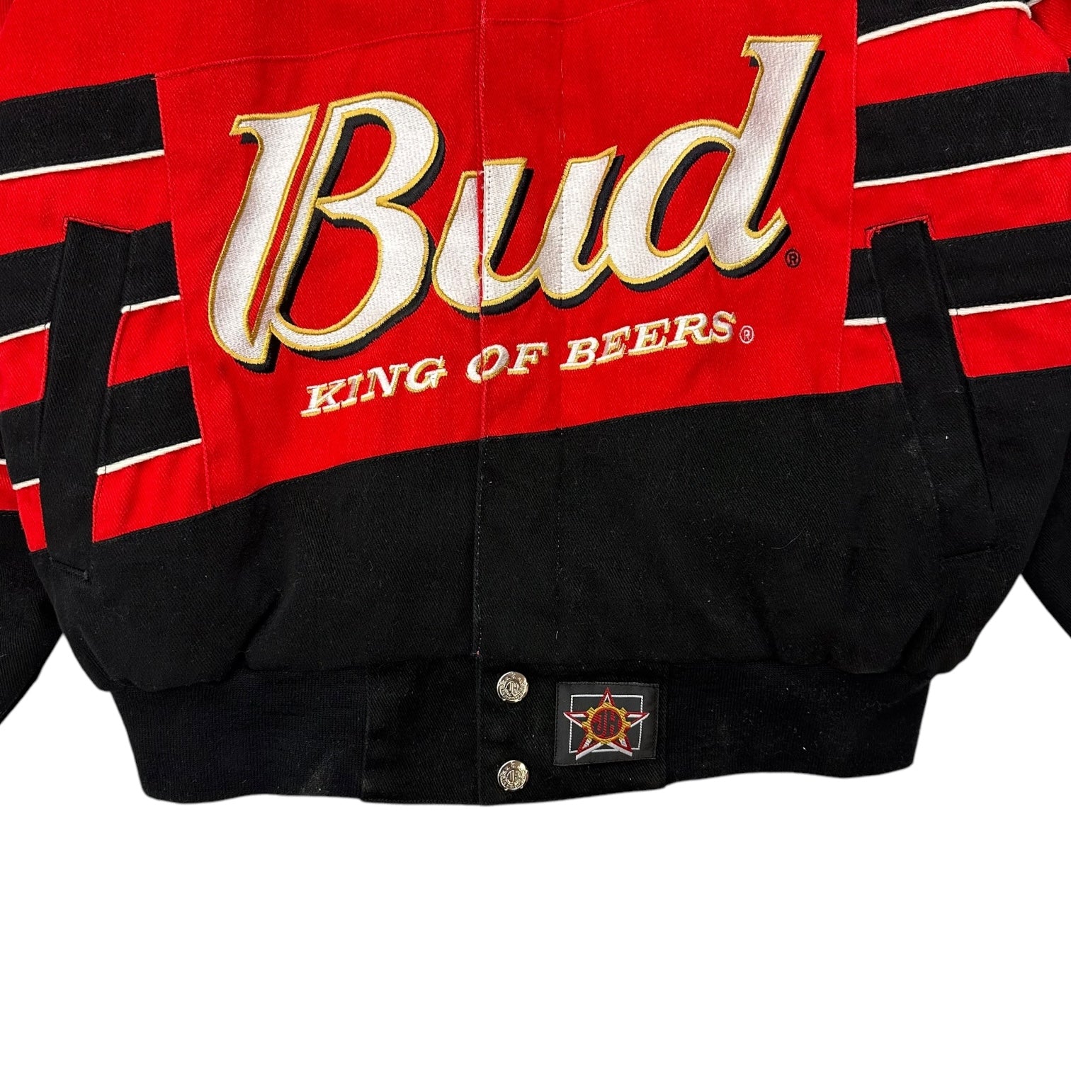 Vintage NASCAR Dale Earnhardt Jr ‘Budweiser King Of Beers’ Racing Jacket