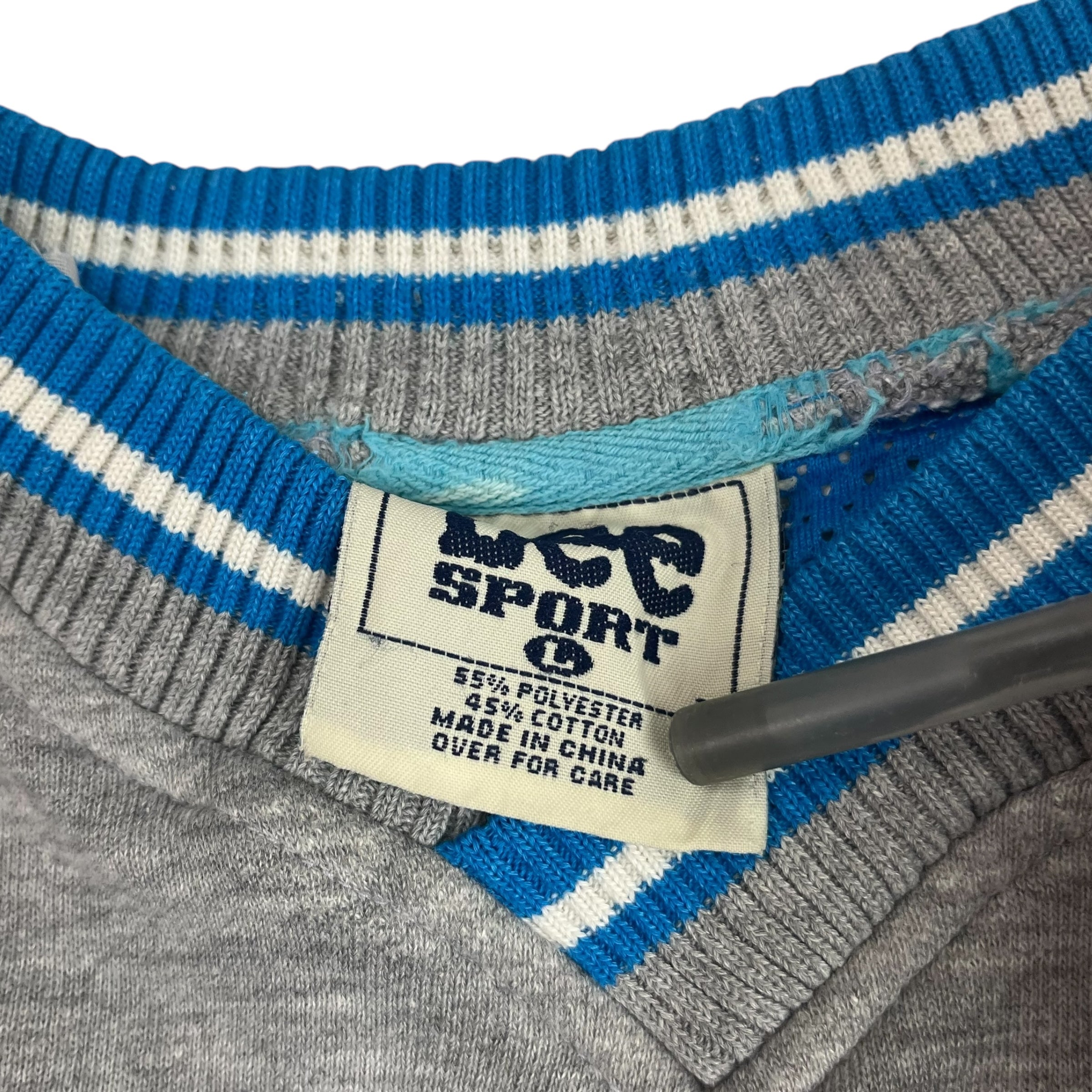 Vintage Carolina Panthers Crewneck Grey