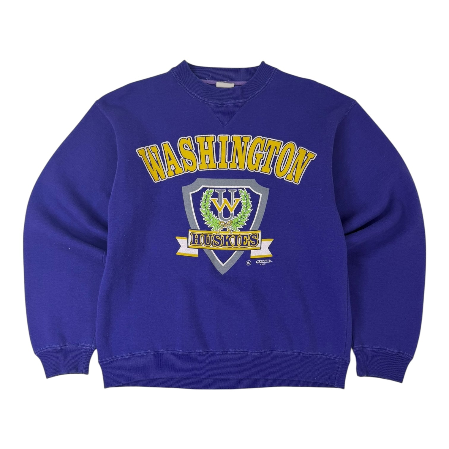 Vintage 90s University of Washington Huskies Crewneck Purple