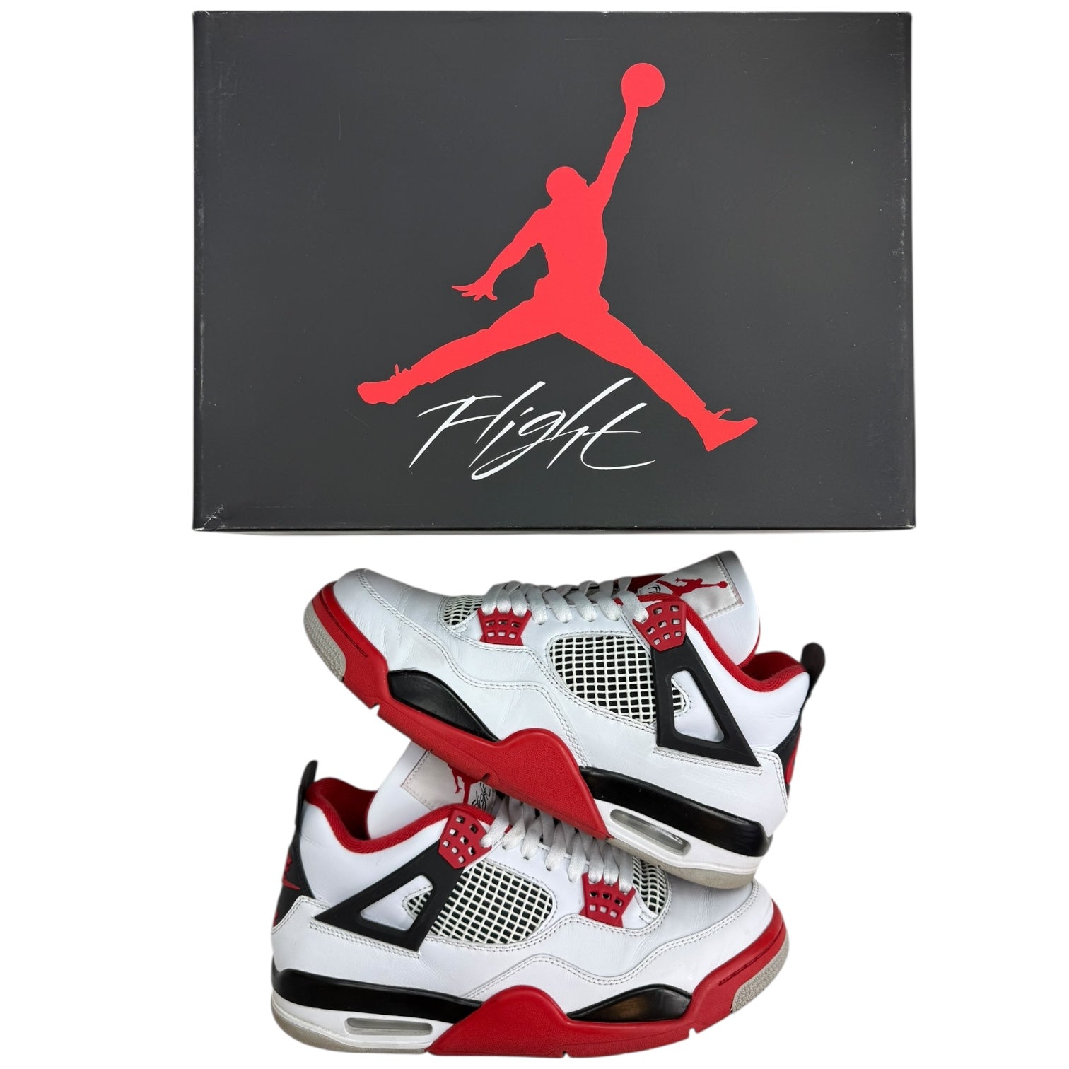 Jordan 4 Retro Fire Red (Used)