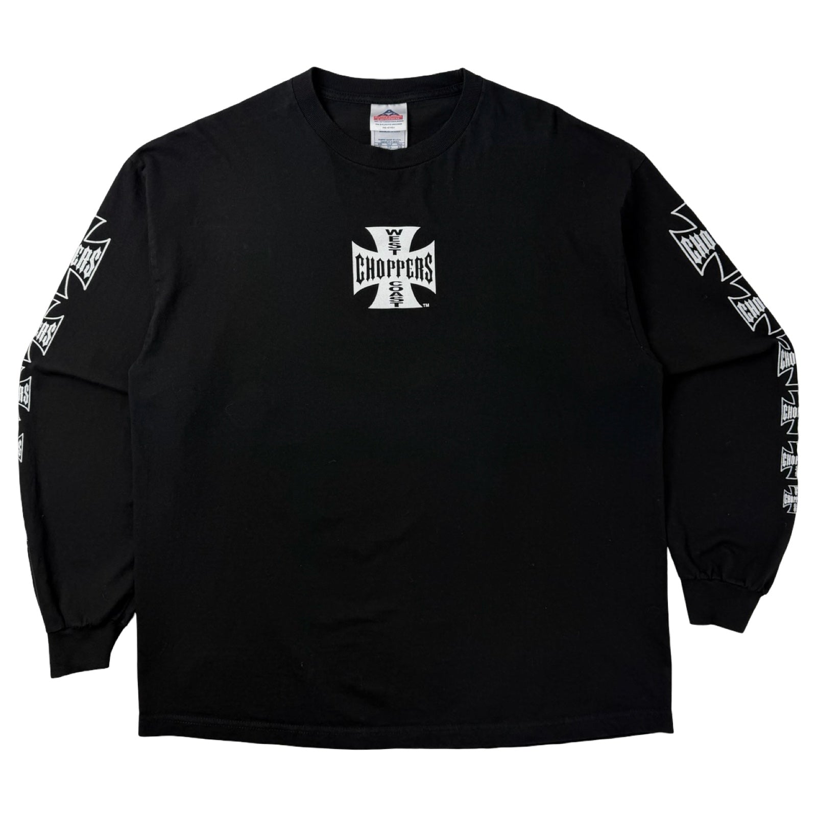 Vintage West Coast Choppers Cross L/S T-Shirt Black