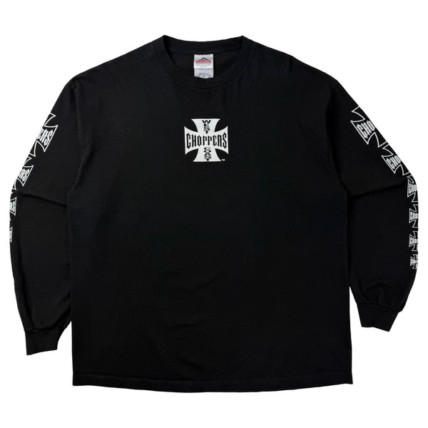 Vintage West Coast Choppers Cross L/S T-Shirt Black