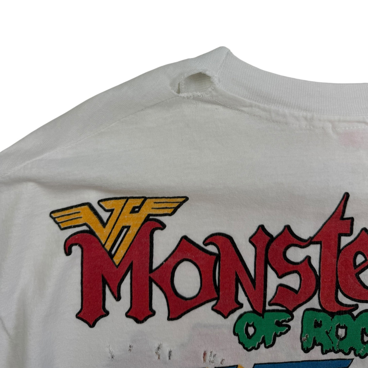 Vintage Monster Of Rock T-Shirt White