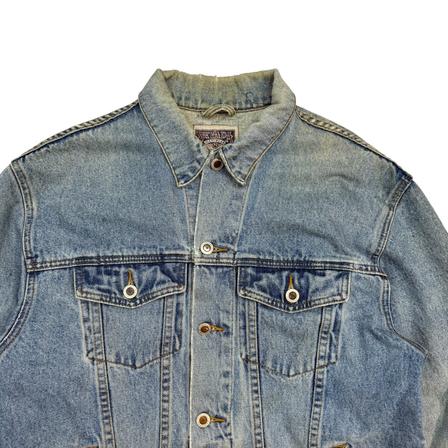 Vintage Nevada Denim Jacket Light Wash