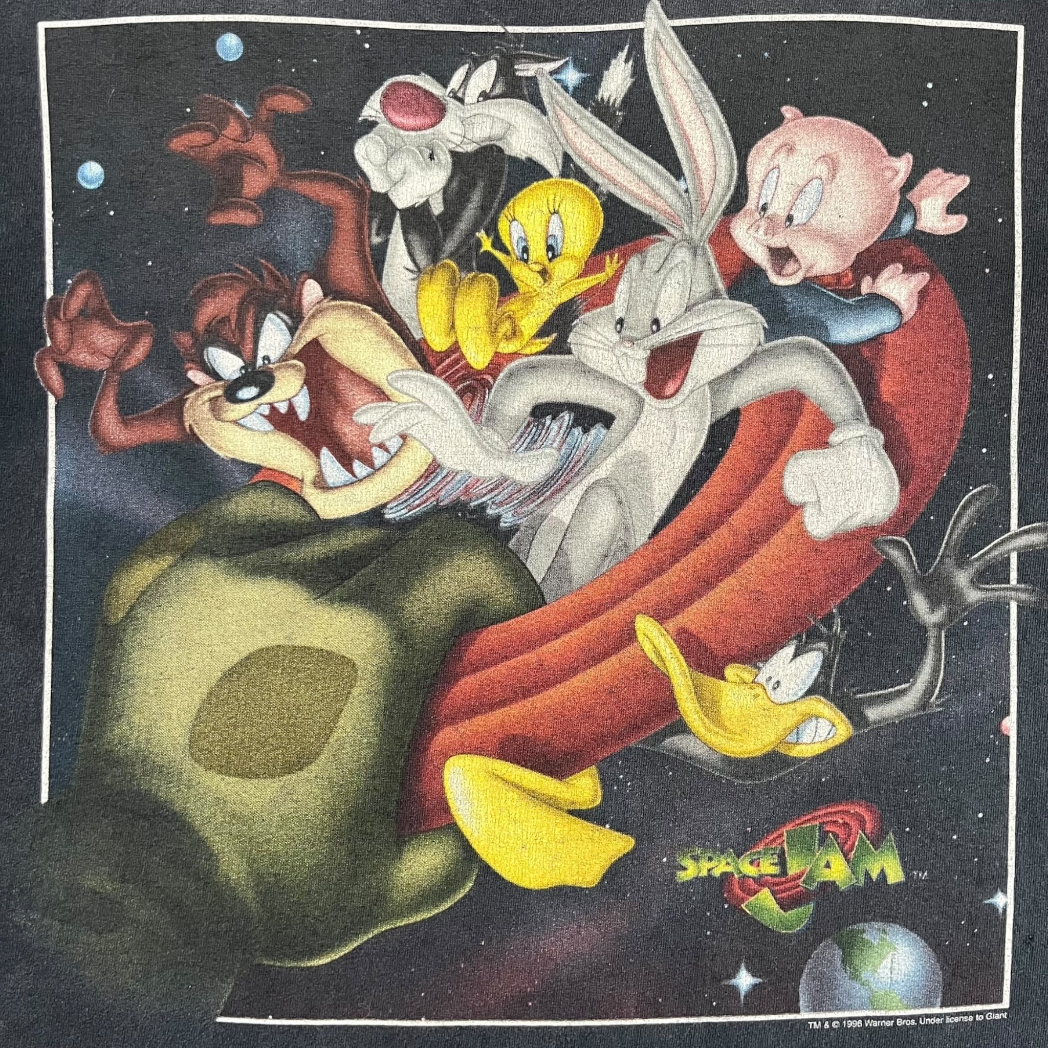 1996 Space Jam VHS Cover Tee
