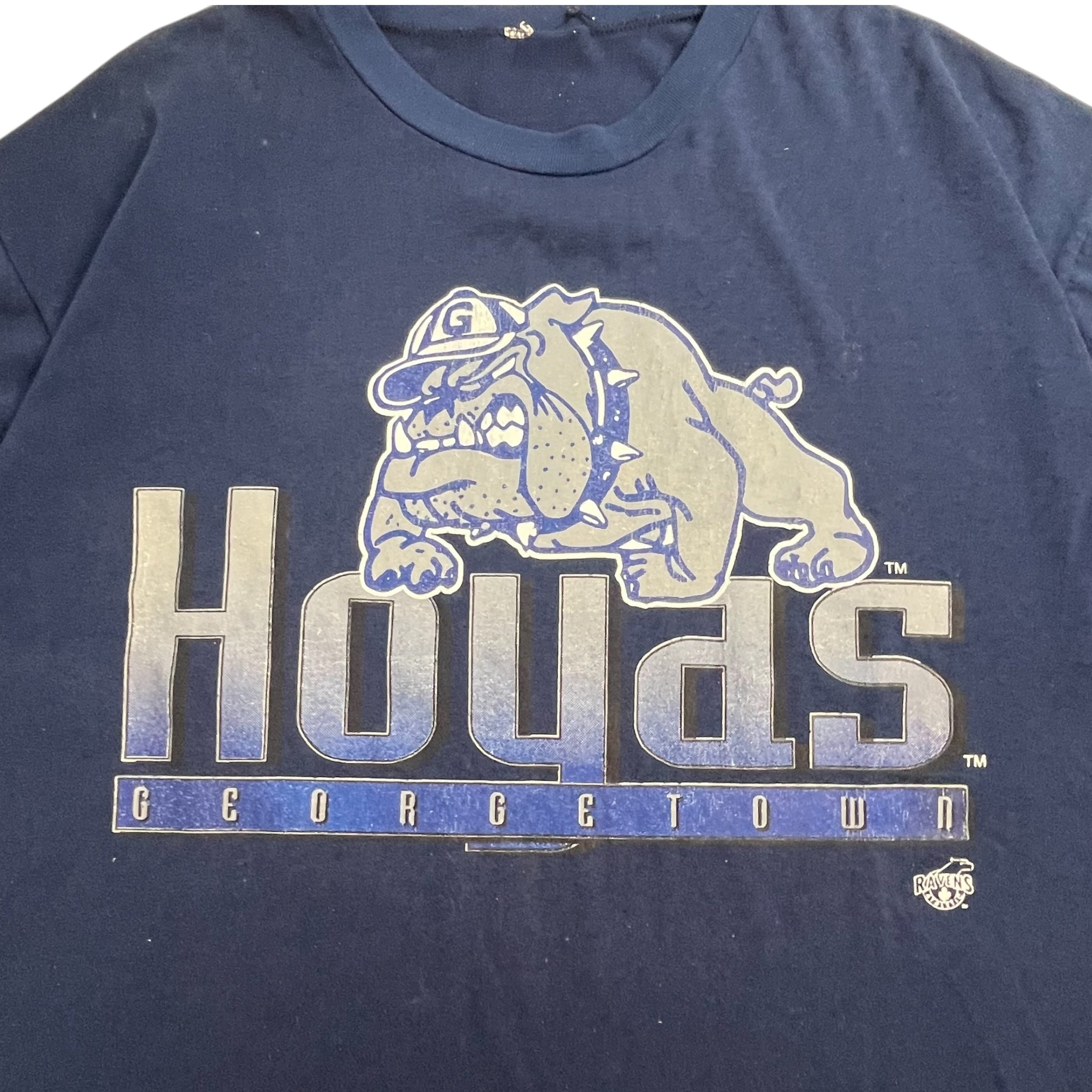 Vintage Georgetown Hoyas Tee Navy