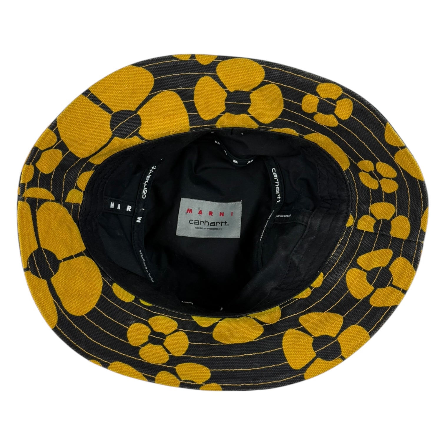 Marni x Carhartt WIP Floral Bucket Hat Yellow/Black