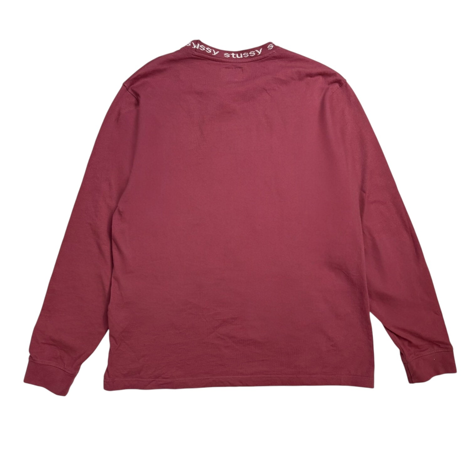 Stussy Owen L/S Tee Maroon