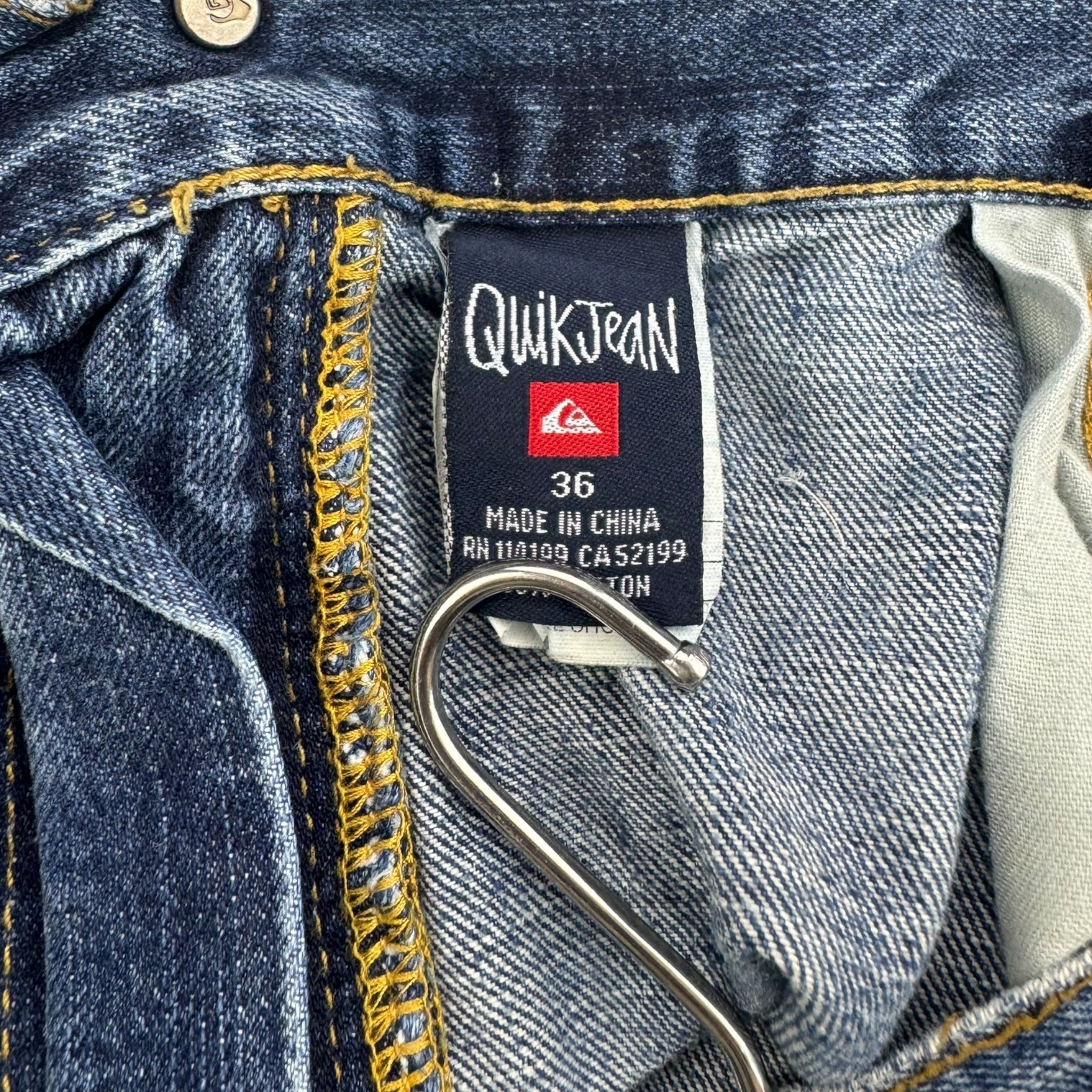 Vintage Y2K Quiksilver Embroidered Jorts