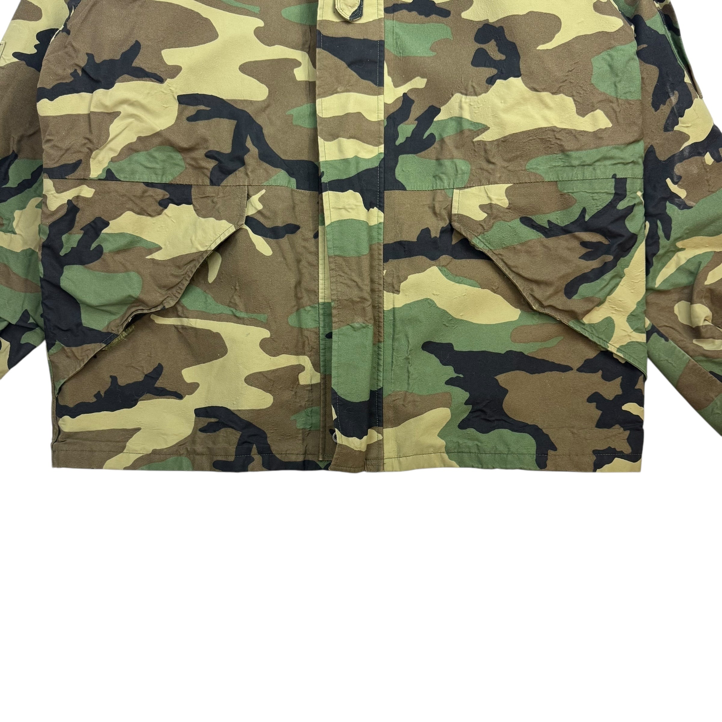 Vintage Military Parka Camo Jacket