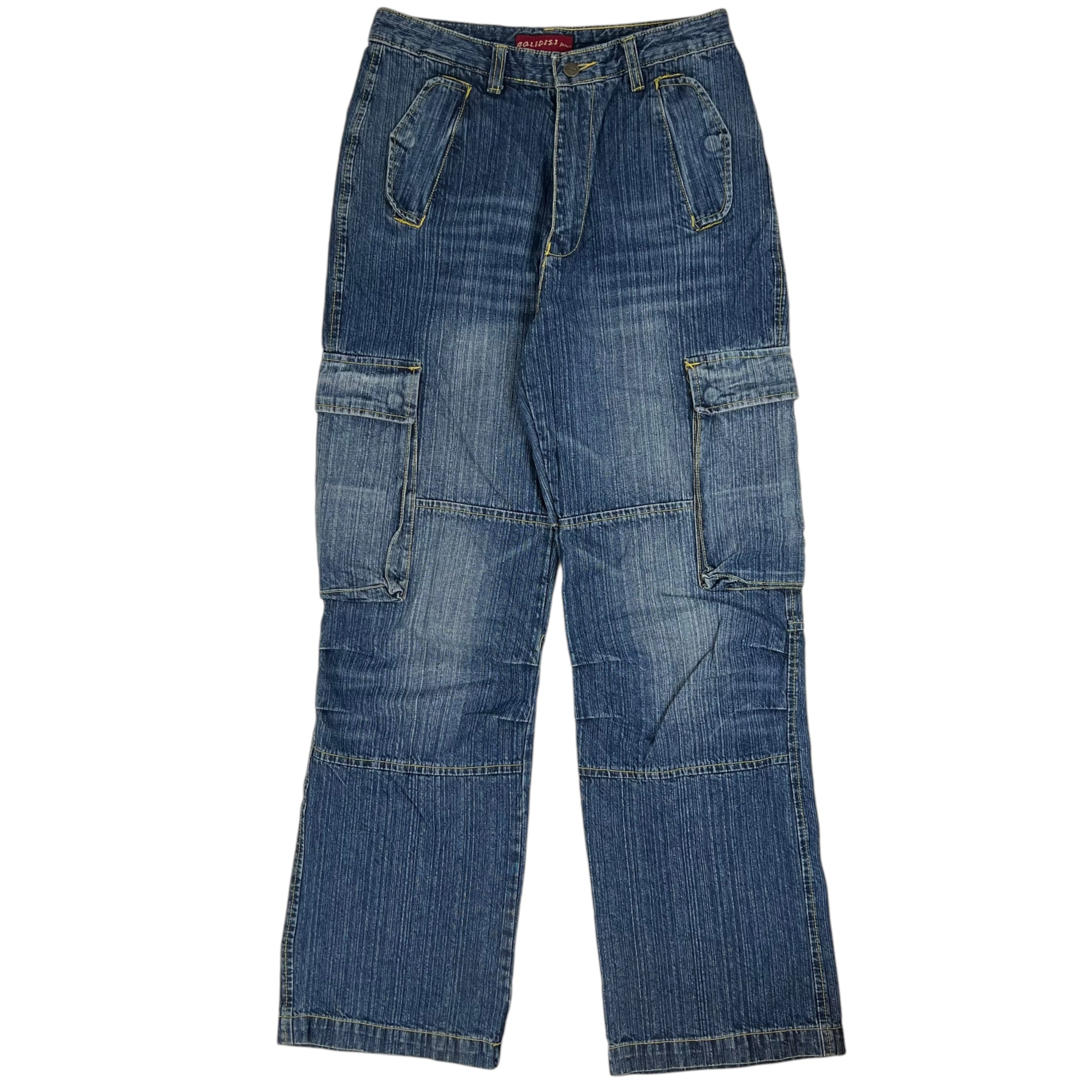 Y2K Hip Hop Alldiel Jeans Denim Cargo Pants