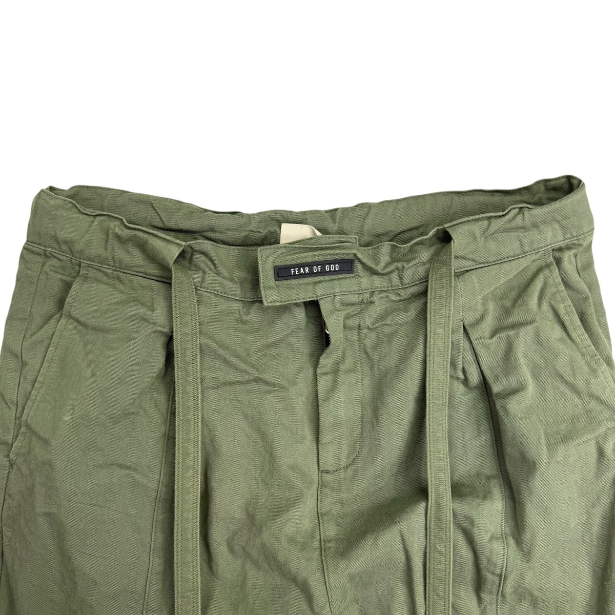 Fear Of God Sixth Collection Baggy Cargo Trousers Green