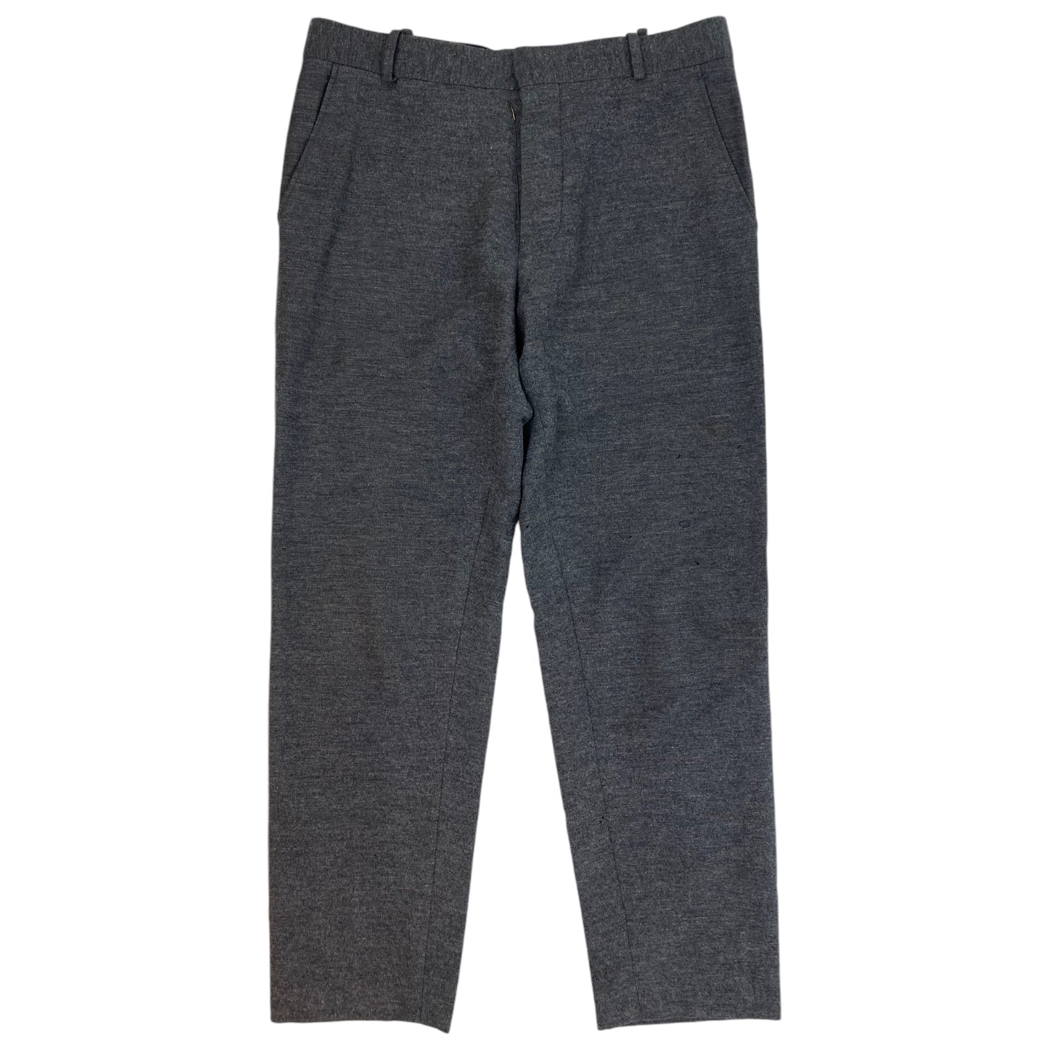 Maison Margiela Regular Fit Wool Pants Grey