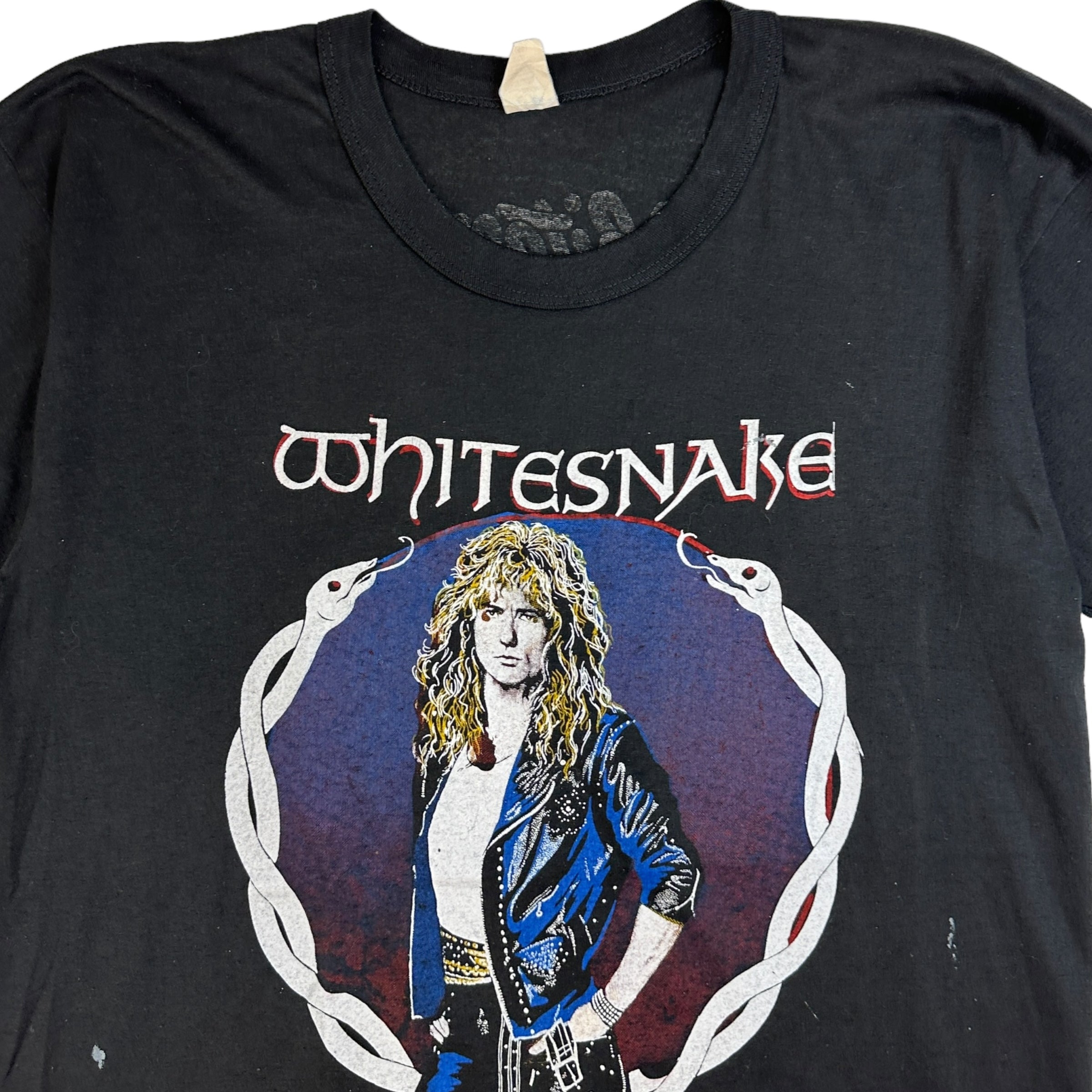 1988 White Snake Snake Rattle & Roll Concert T-Shirt