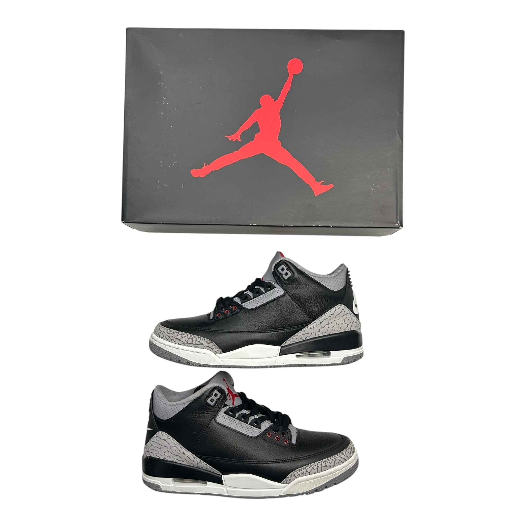 Jordan 3 Retro OG Black Cement (2024) (Used)